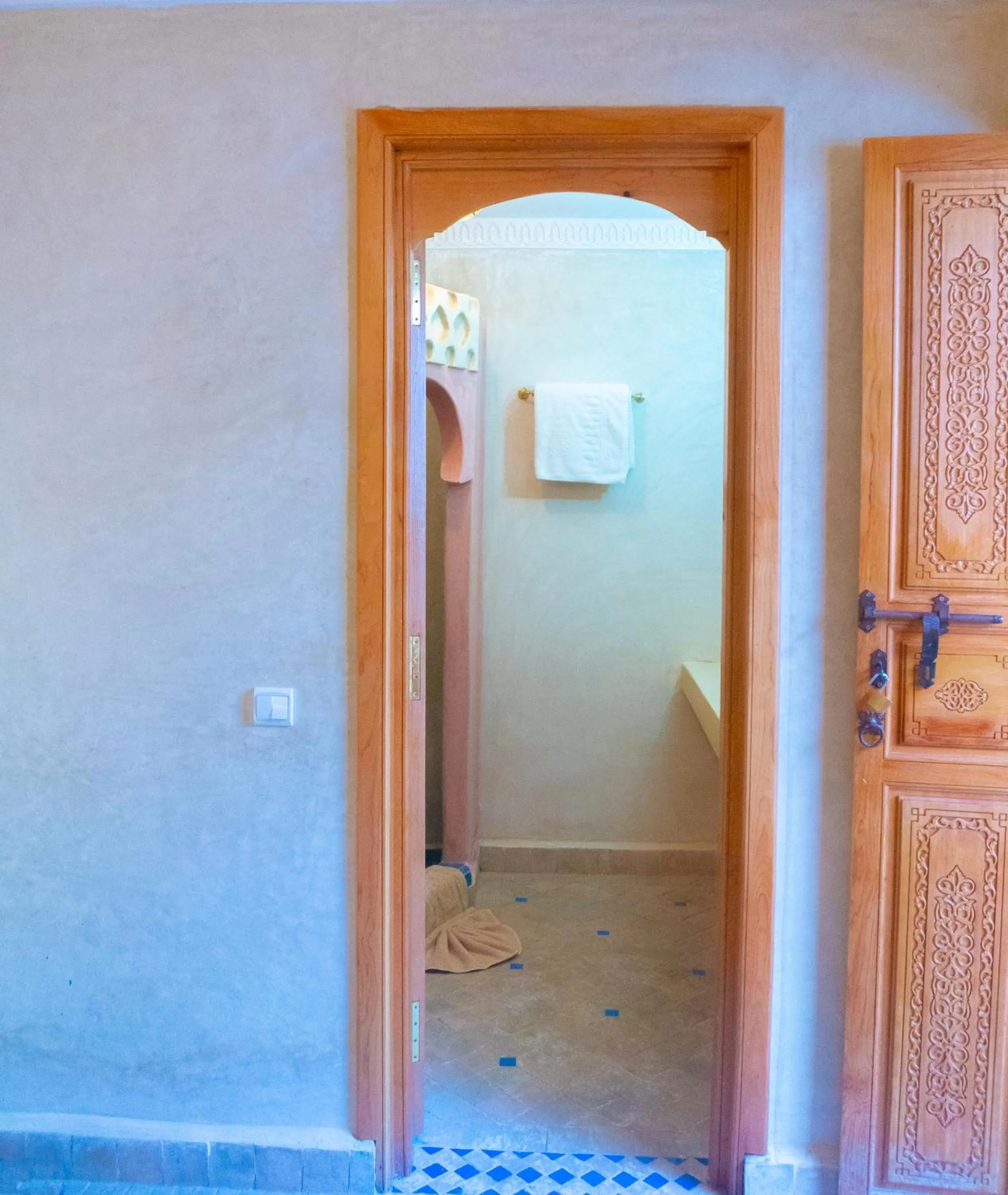 Bathroom in Riad Louaya