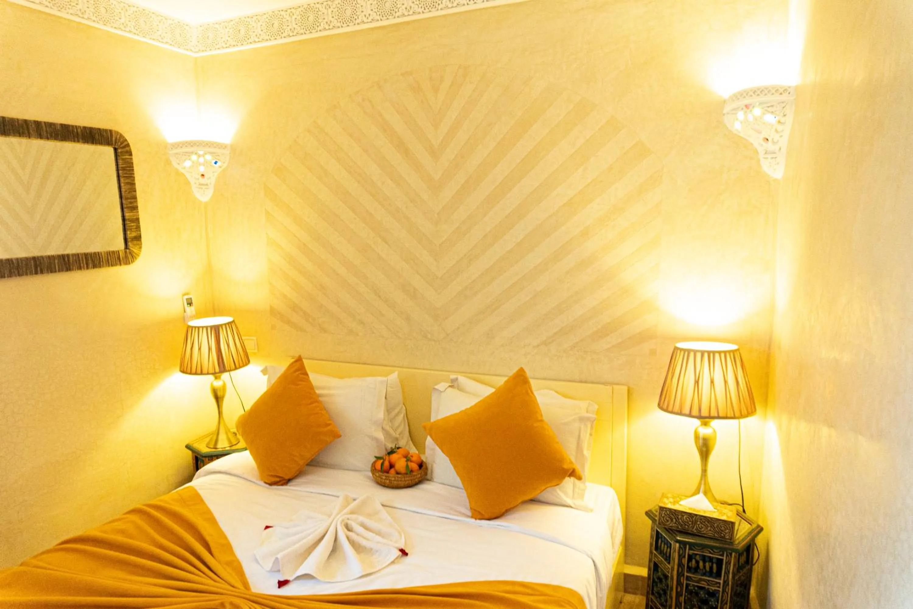 Bedroom, Bed in Riad Louaya