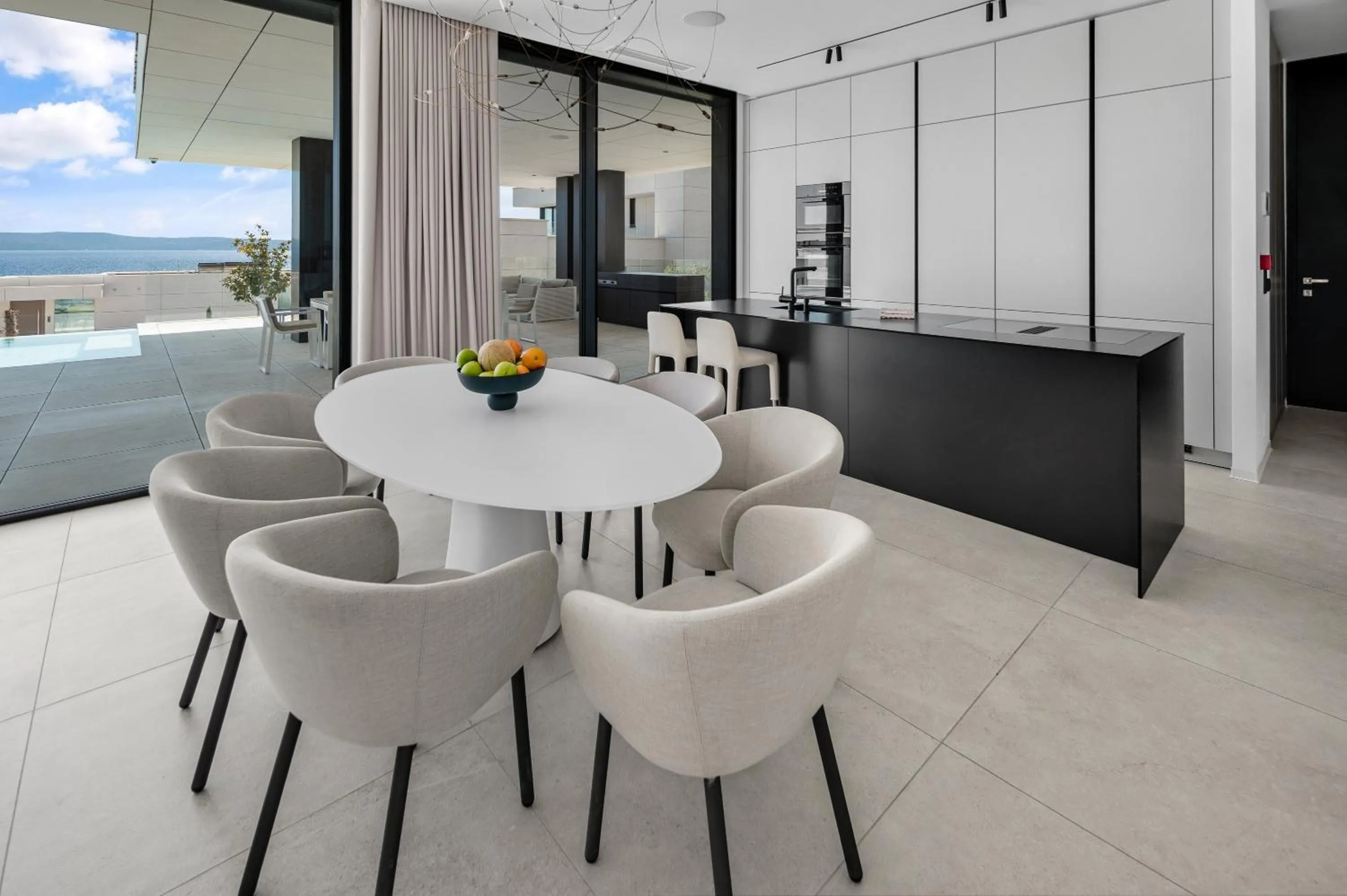 Kitchen or kitchenette in LIOQA Resort