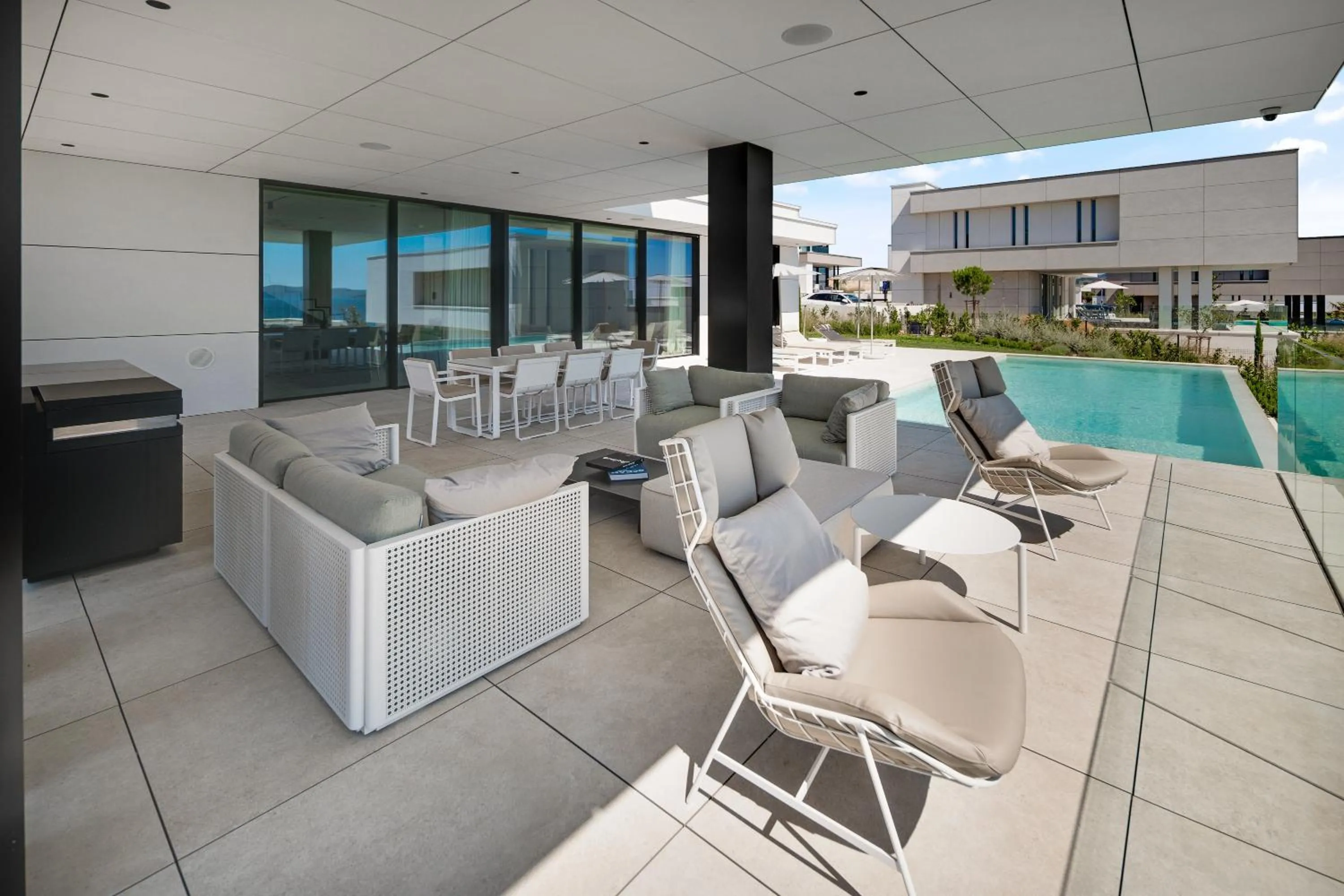 Seating area in LIOQA Resort