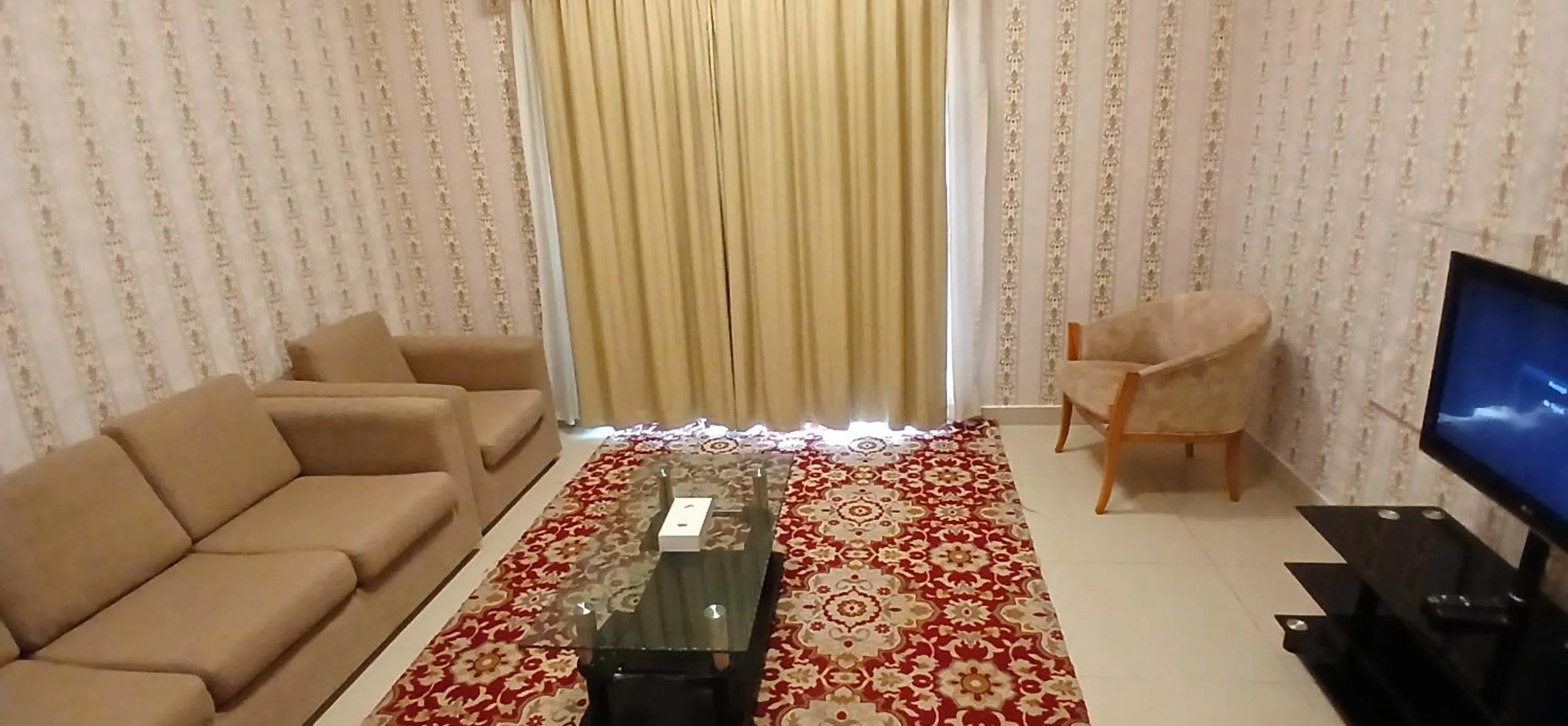 Communal lounge/ TV room in AL MARJAN FURNISHED APARTMENTS