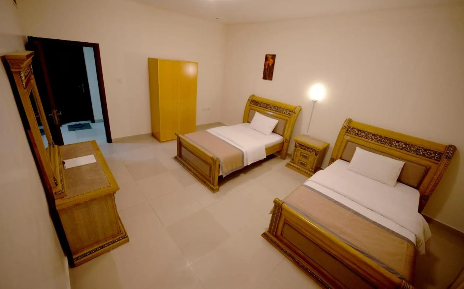 Bed in AL MARJAN FURNISHED APARTMENTS