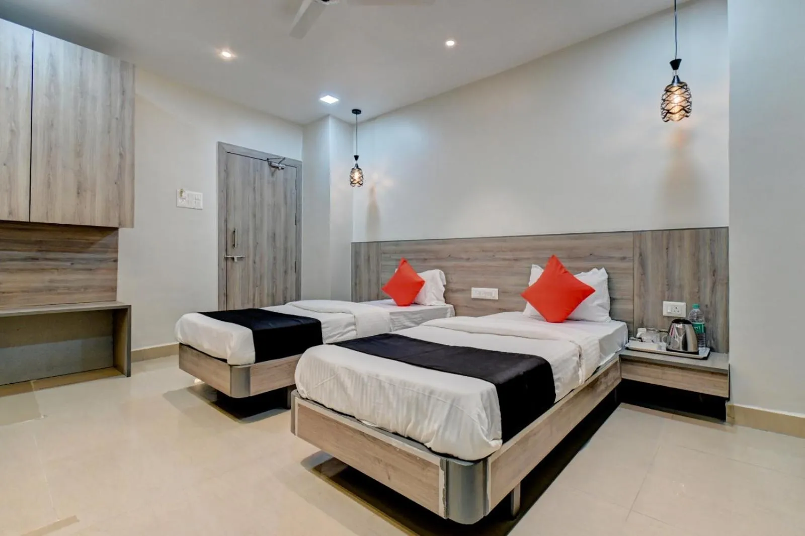 Bed in Hotel Vikrant