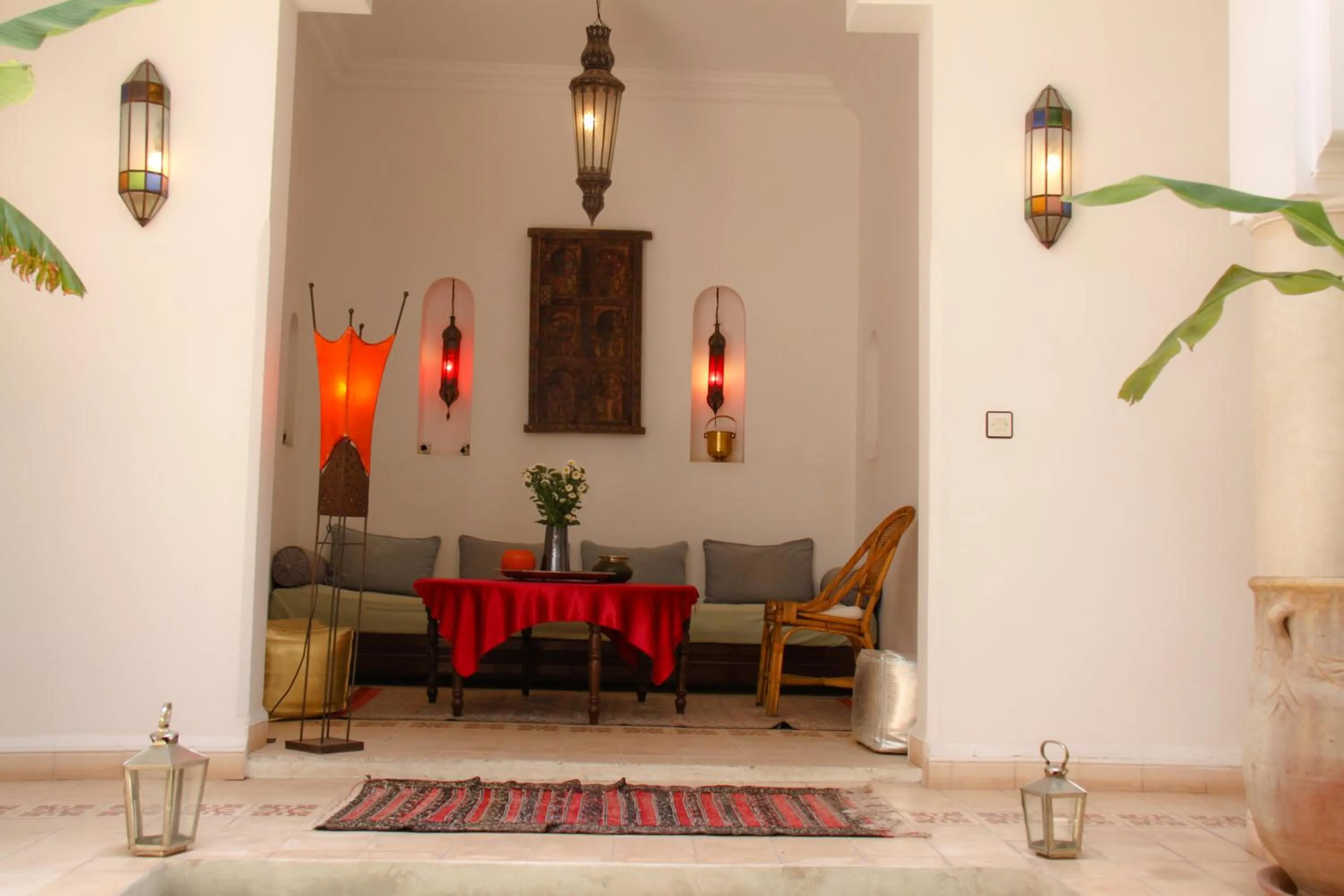 Living room in Riad Mariana