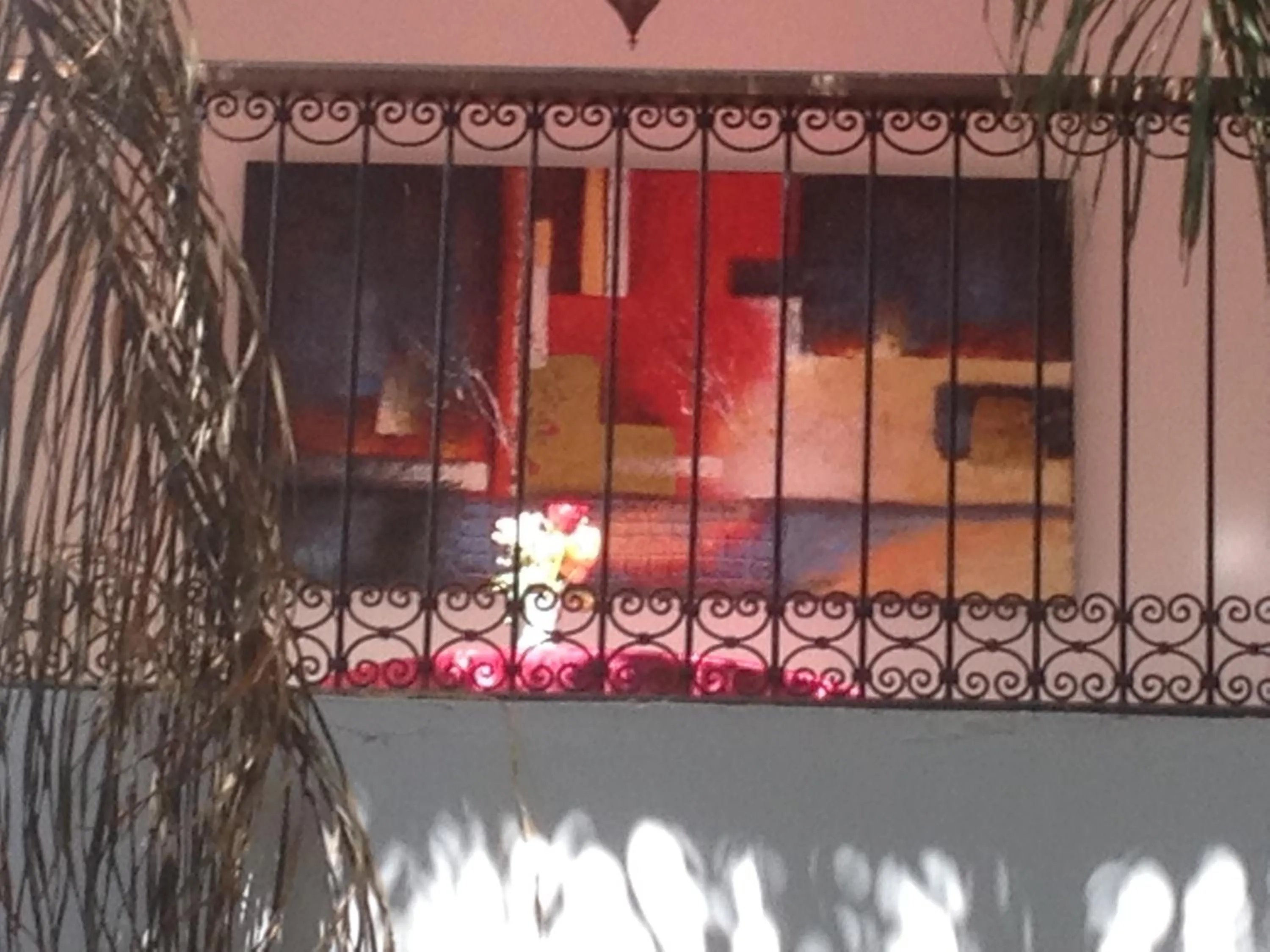 Decorative detail in Riad Mariana