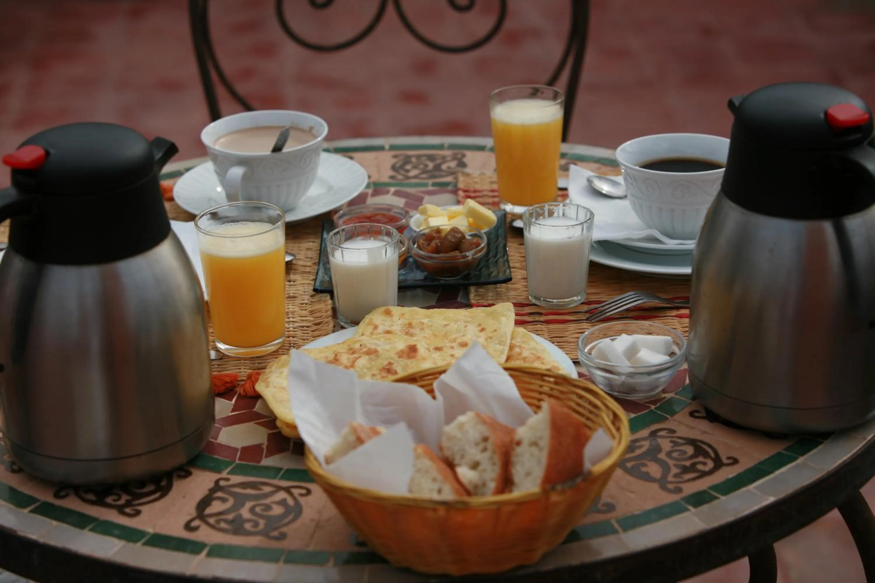 Breakfast in Riad Mariana