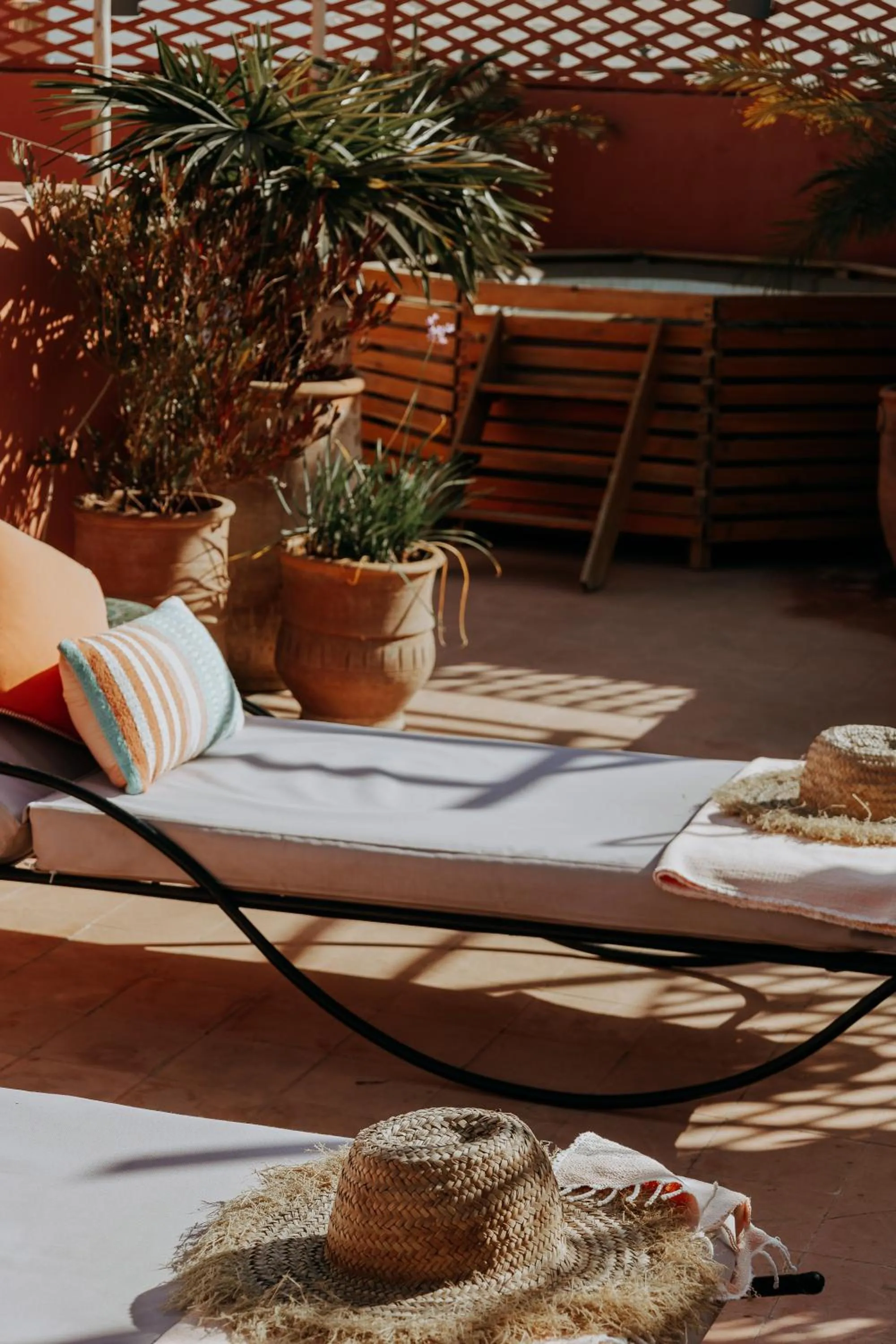Patio in Riad Bamaga