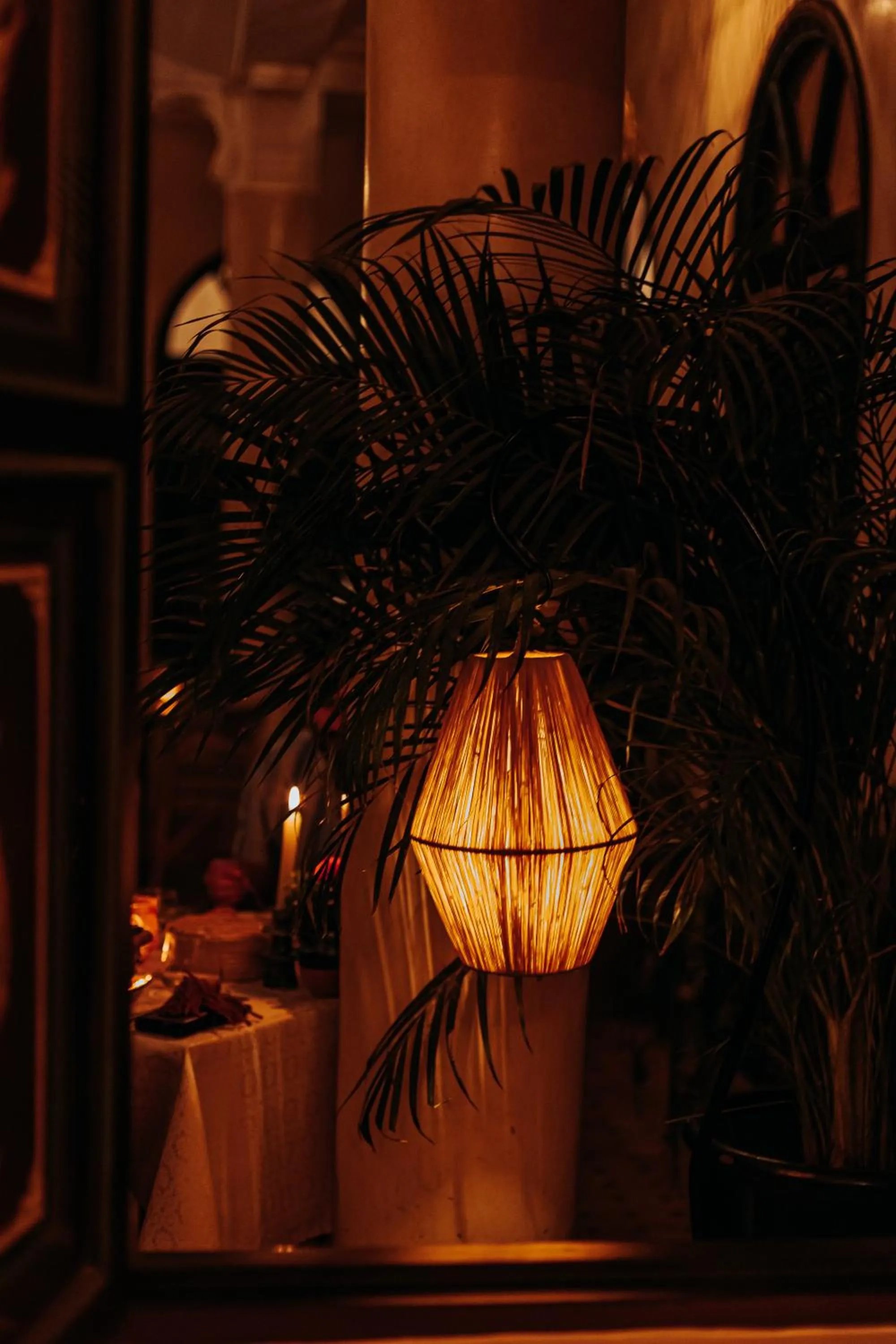 Decorative detail in Riad Bamaga