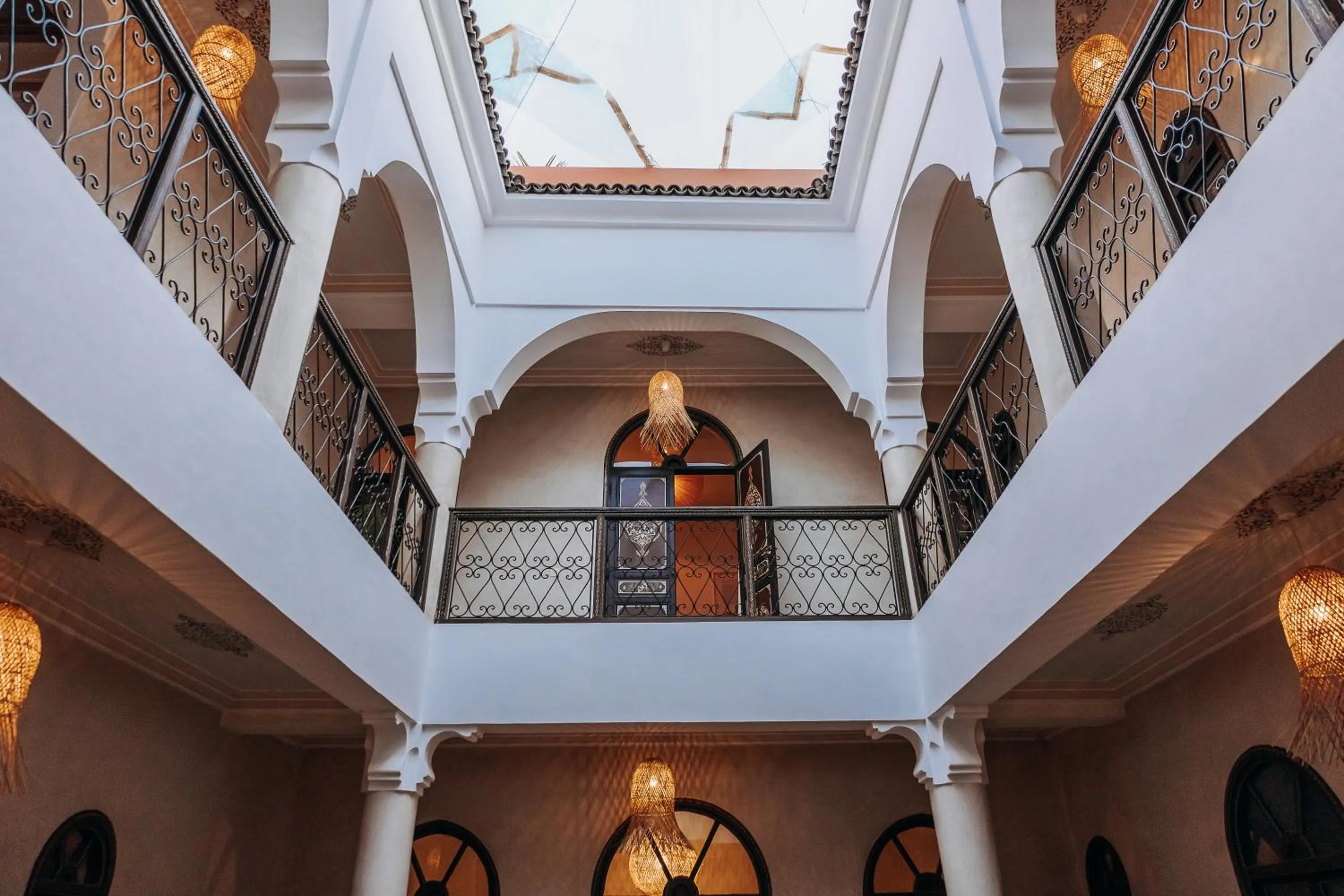 Patio in Riad Bamaga
