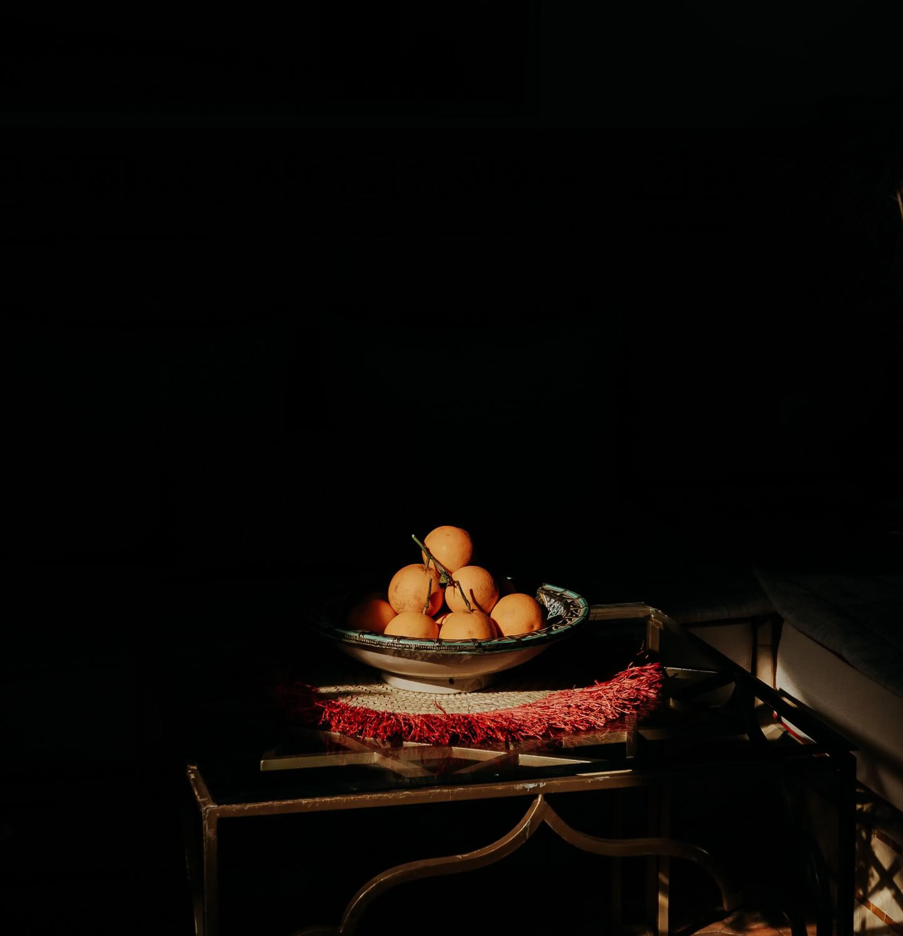 Decorative detail in Riad Bamaga
