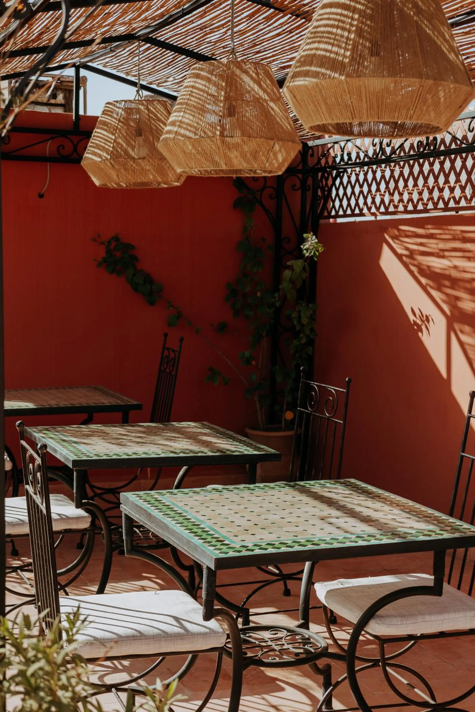 Patio in Riad Bamaga