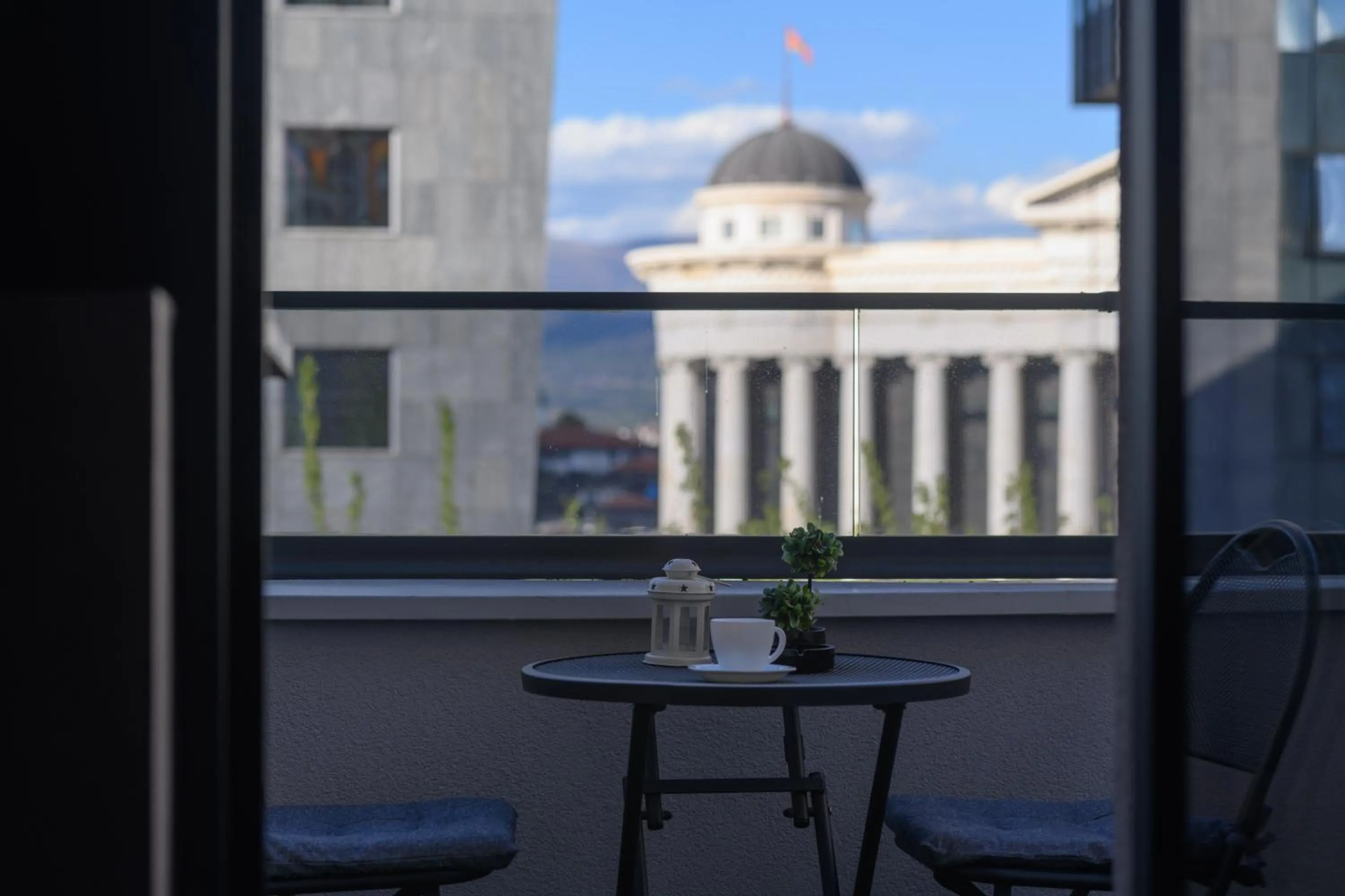 Balcony/Terrace in Hotel Macedonia Square