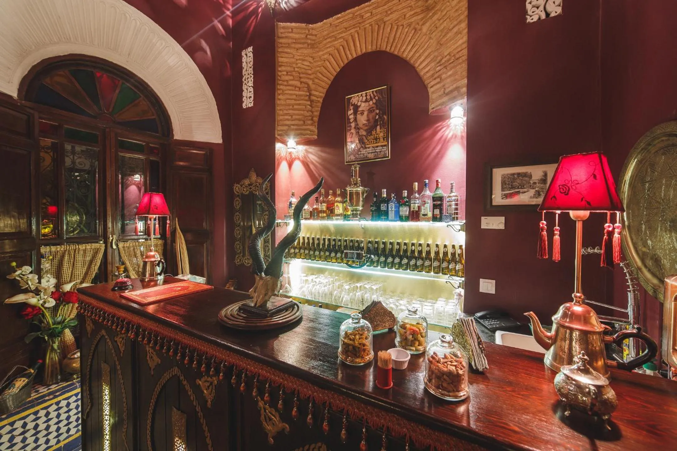 Lounge or bar in Riad Le Calife