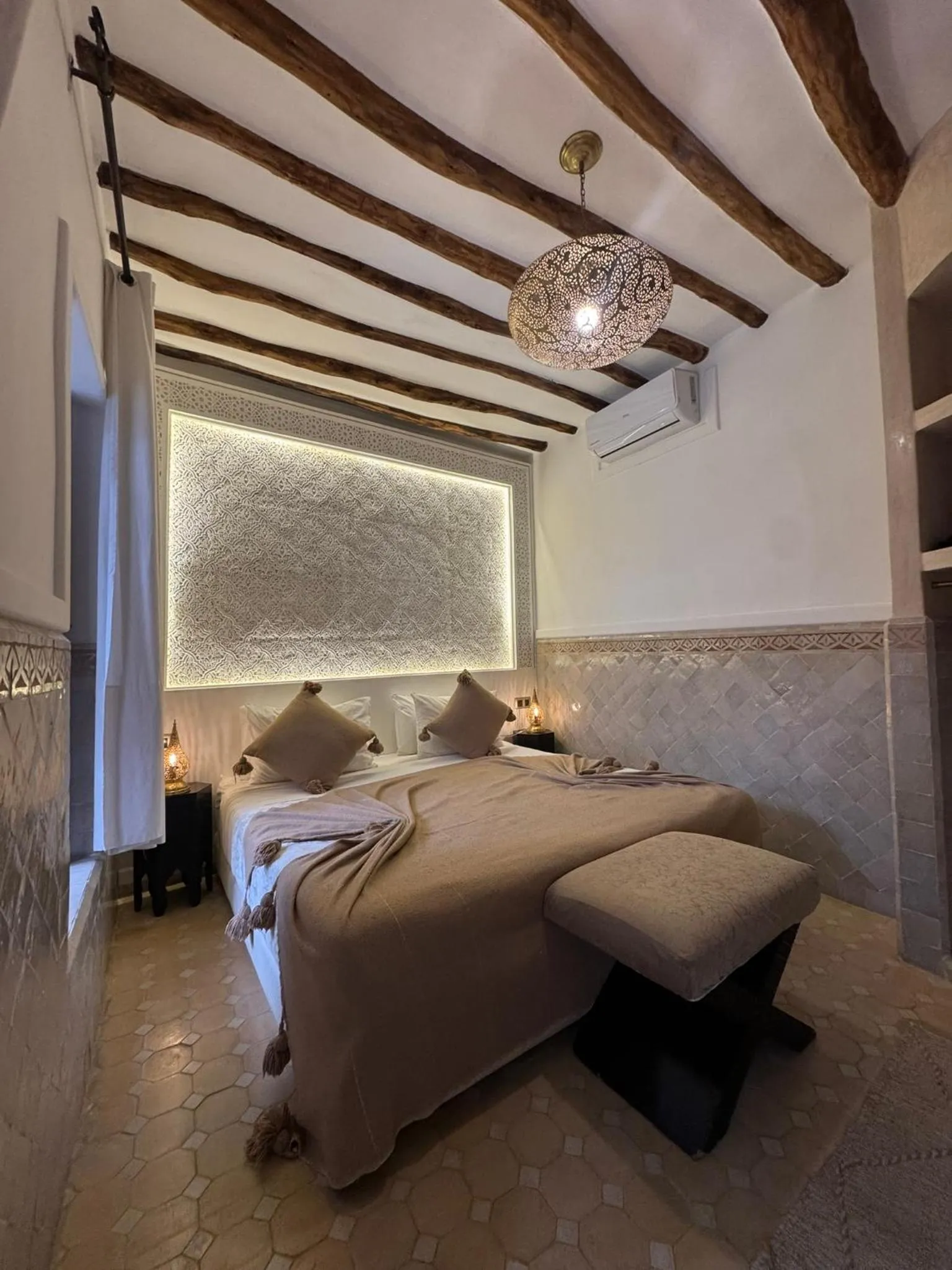 Bed in Riad Des Arts