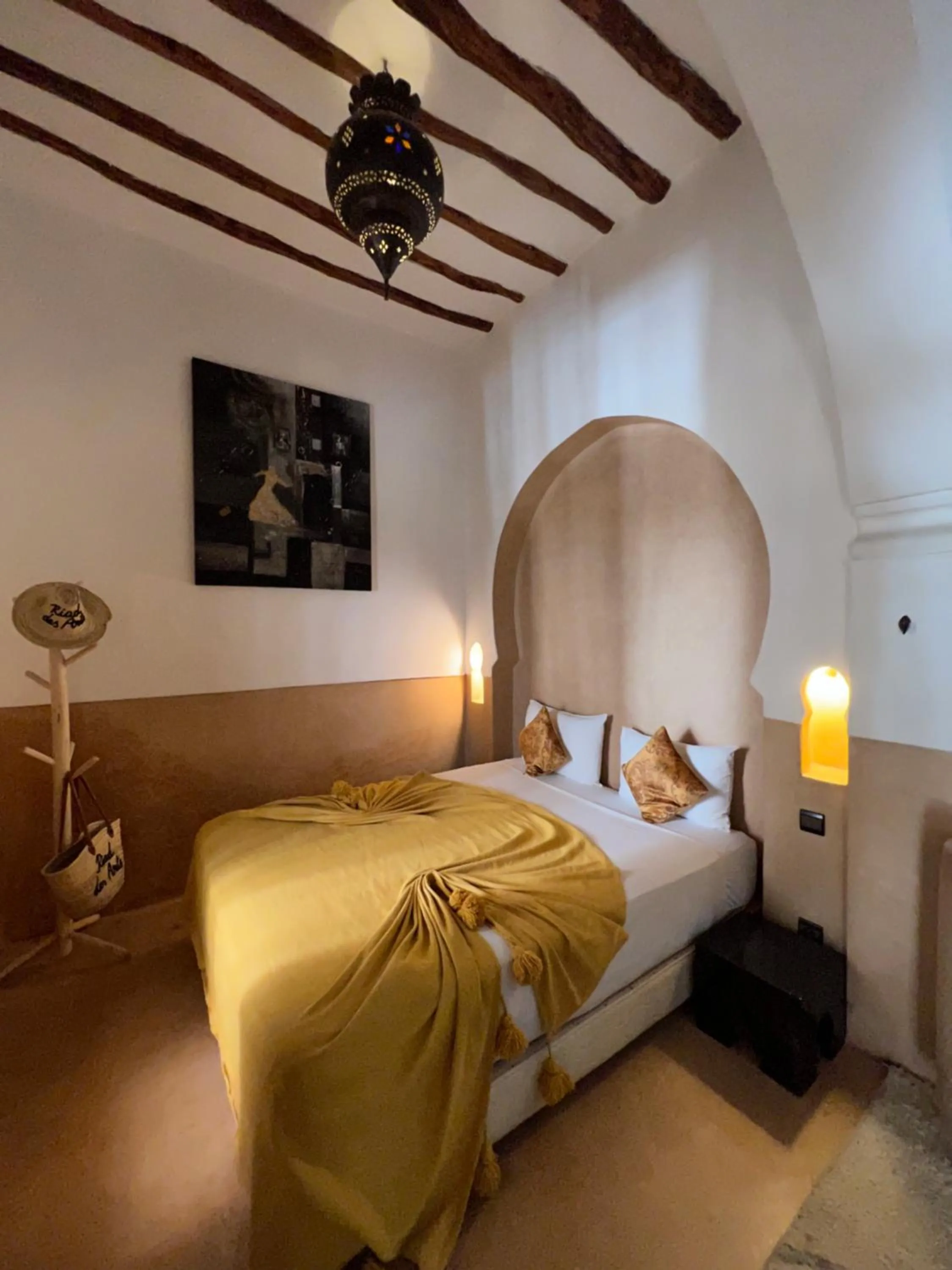 Bed in Riad Des Arts