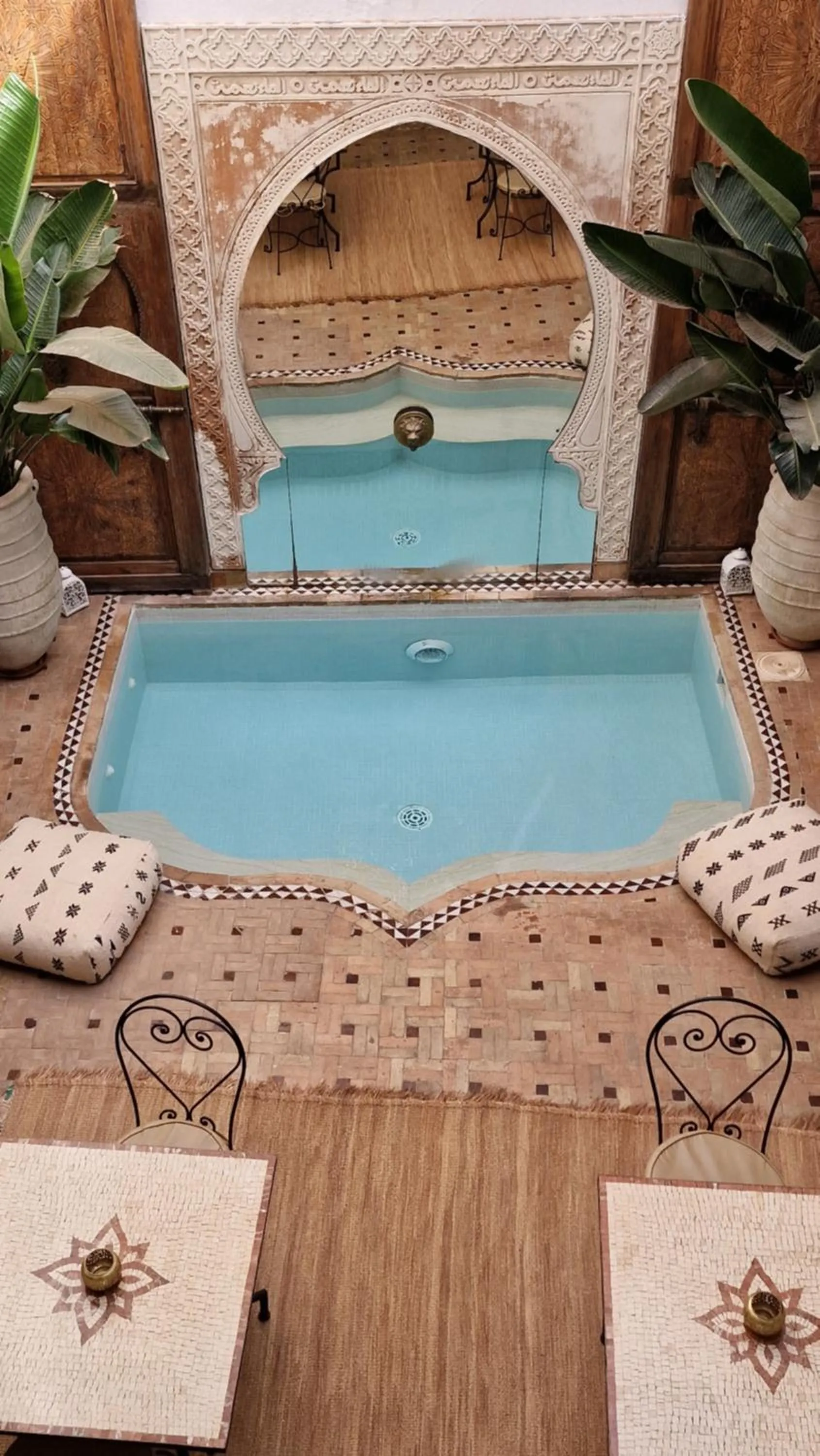 Swimming pool in Riad Des Arts
