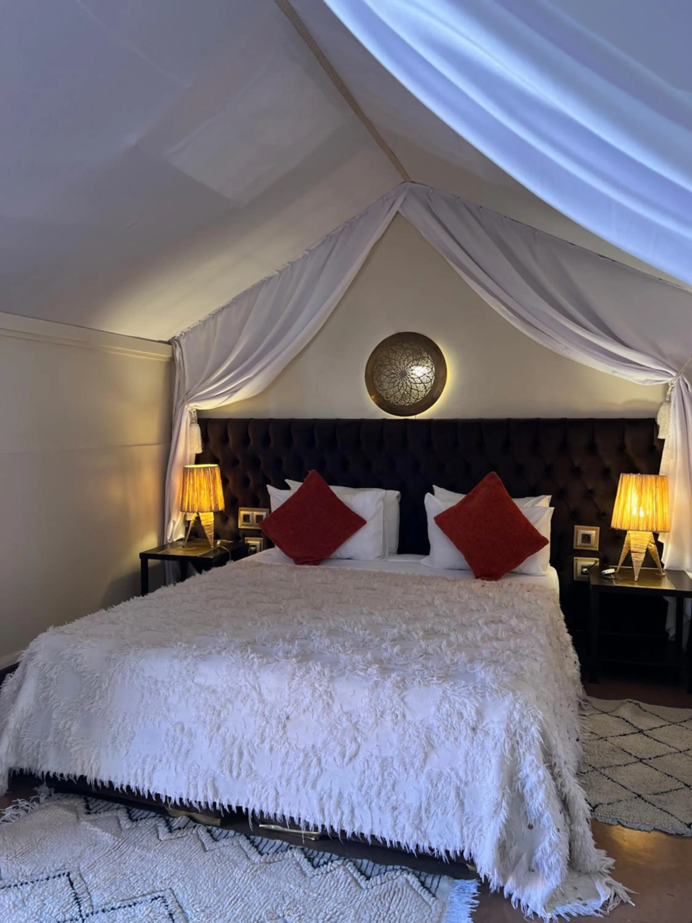 Bed in Riad Des Arts