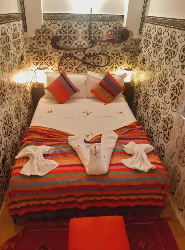 Bedroom, Bed in Riad Chalymar