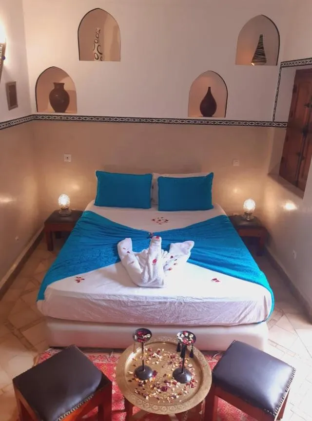 Bedroom, Bed in Riad Chalymar