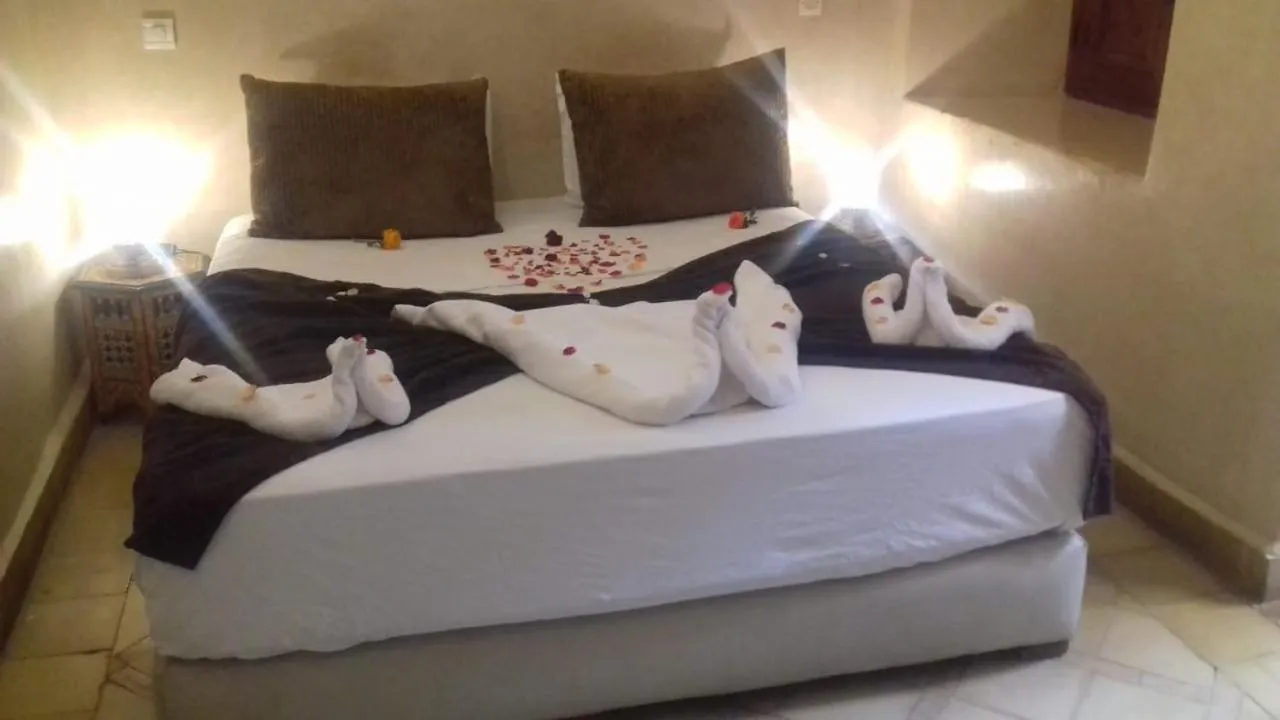 Bedroom, Bed in Riad Chalymar