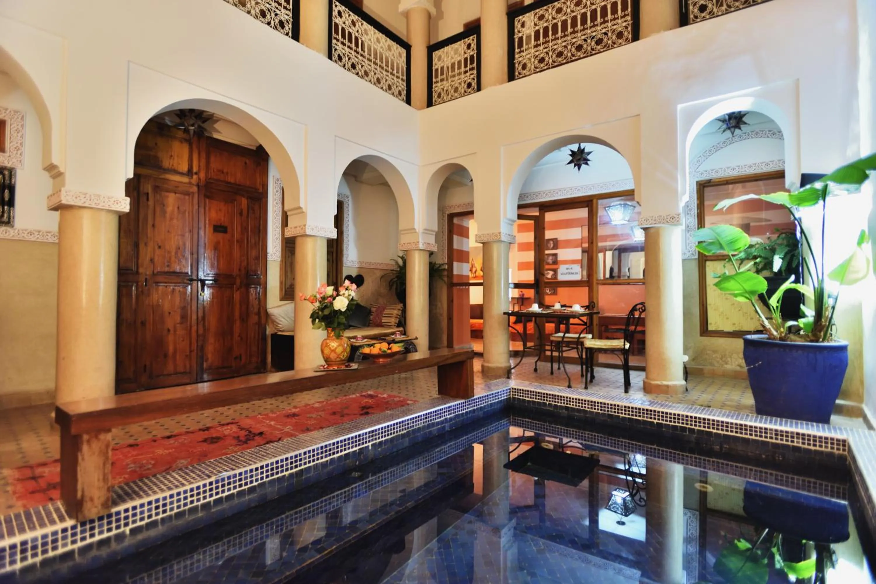 Lobby or reception in Riad Chalymar
