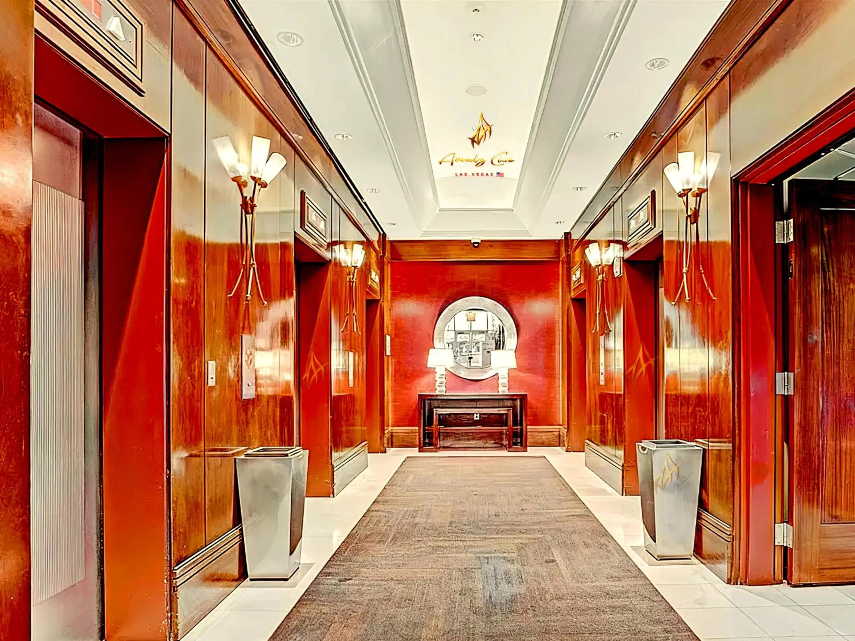 elevator in Amalz 2 Bedroom 3 Bathroom Balcony Suites at Mgm Signature !