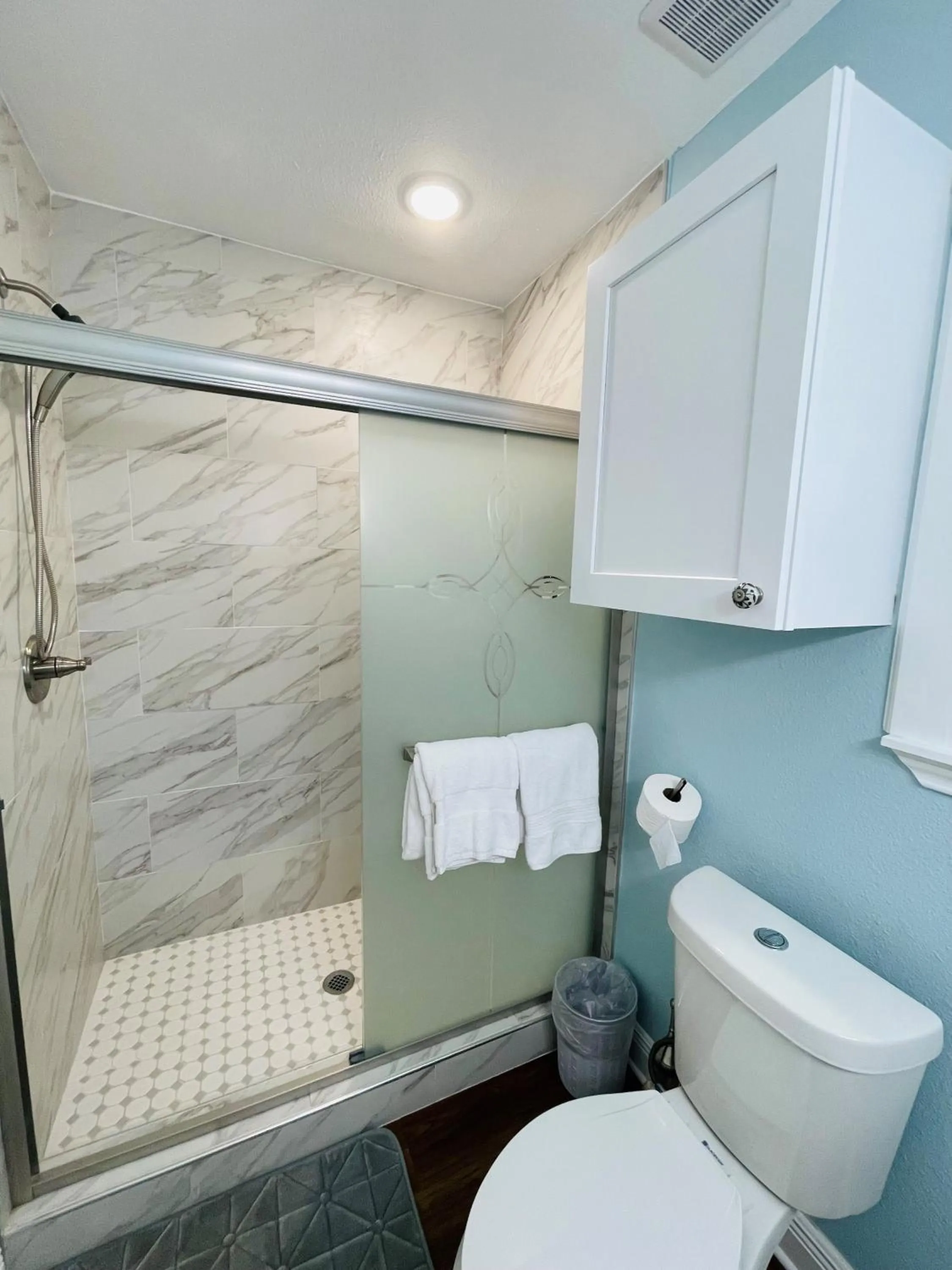 Bathroom in Ocean view, newly renovated home, central location, plenty of parkings