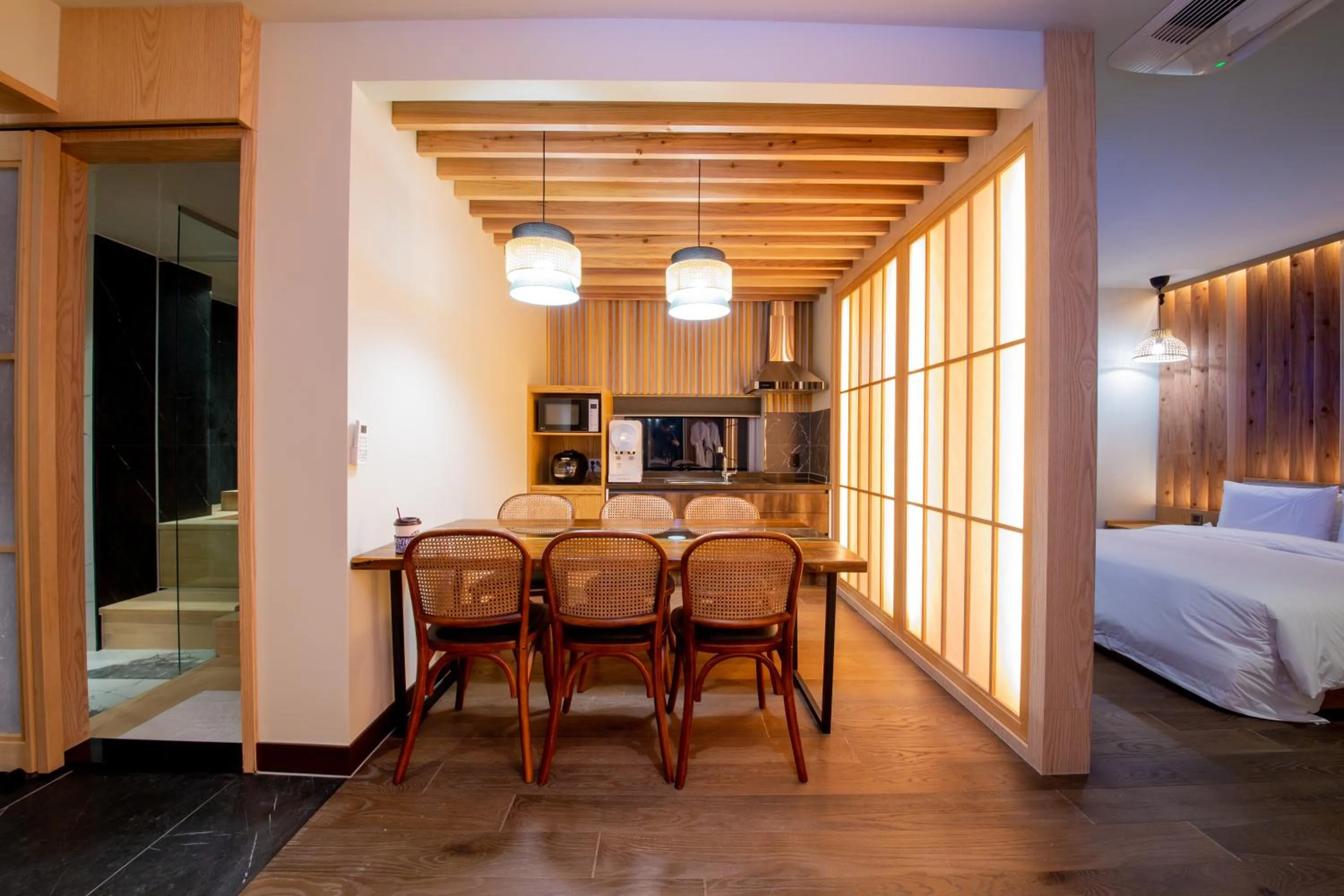 Bed in Gwanganli The Club Hotel