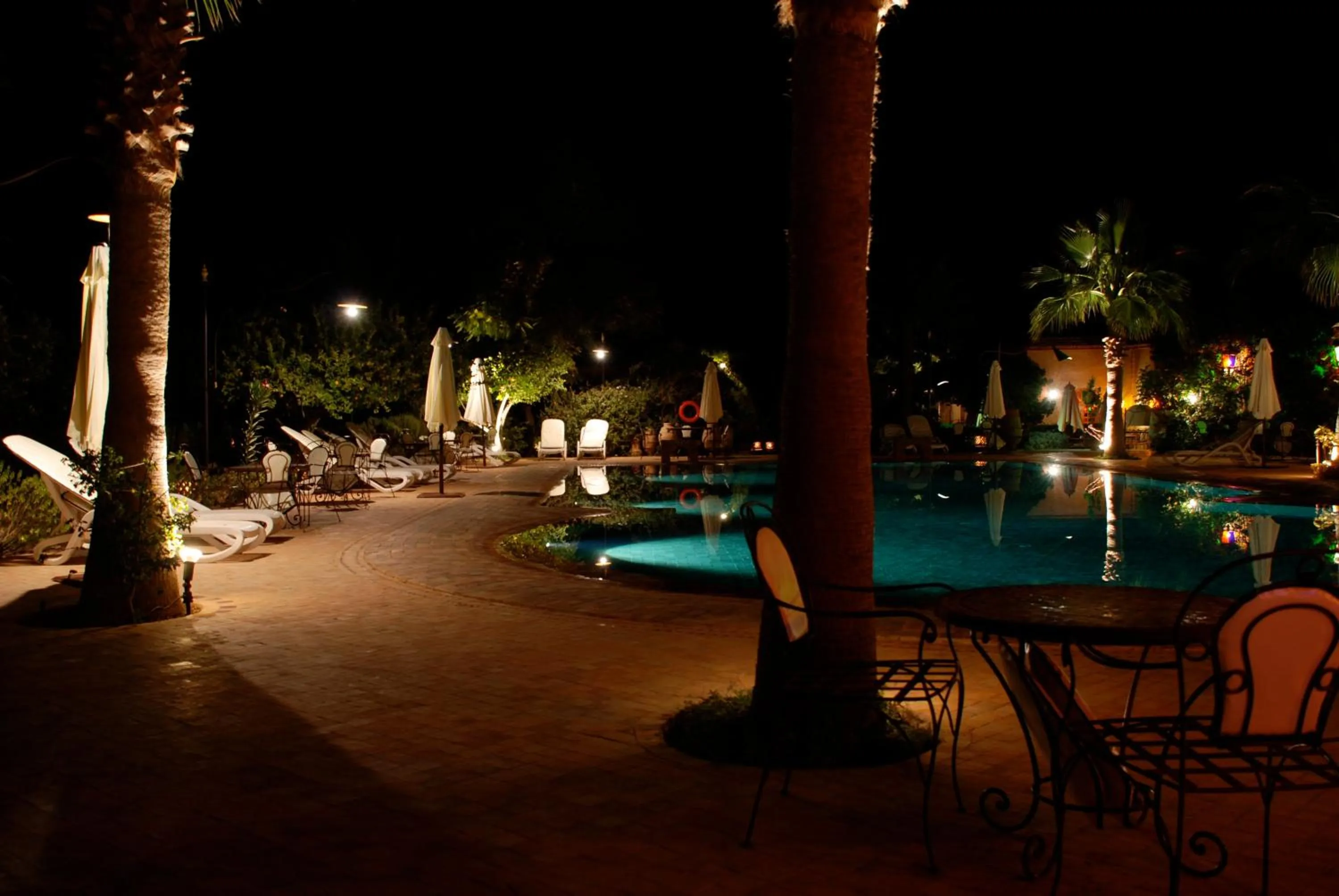 Swimming pool in Hotel Dar Zitoune Taroudant