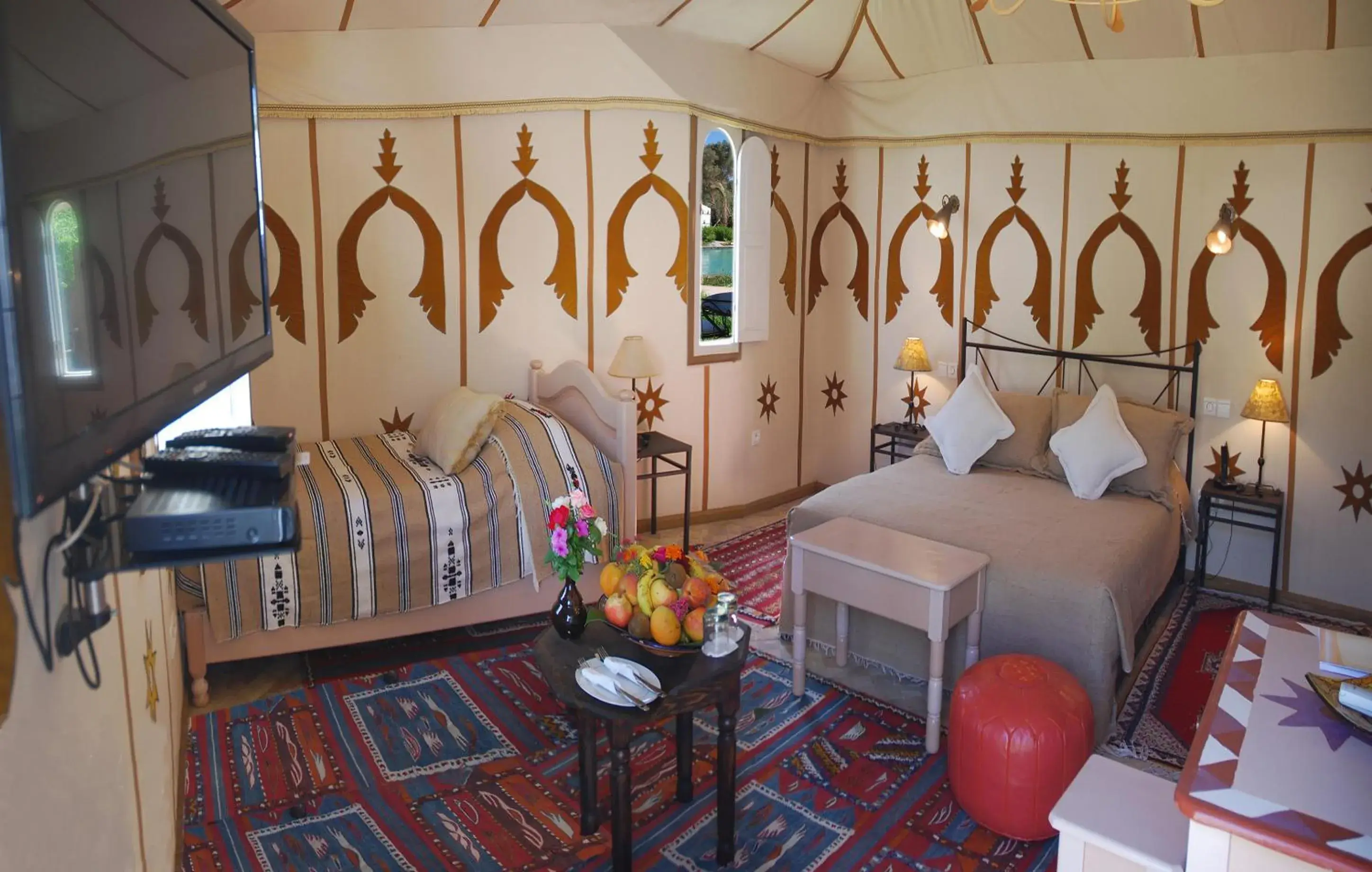 Berber Tent (2 Adults) - single occupancy in Hotel Dar Zitoune Taroudant Berber Tent (2 Adults) - single occupancy in Hotel Dar Zitoune Taroudant