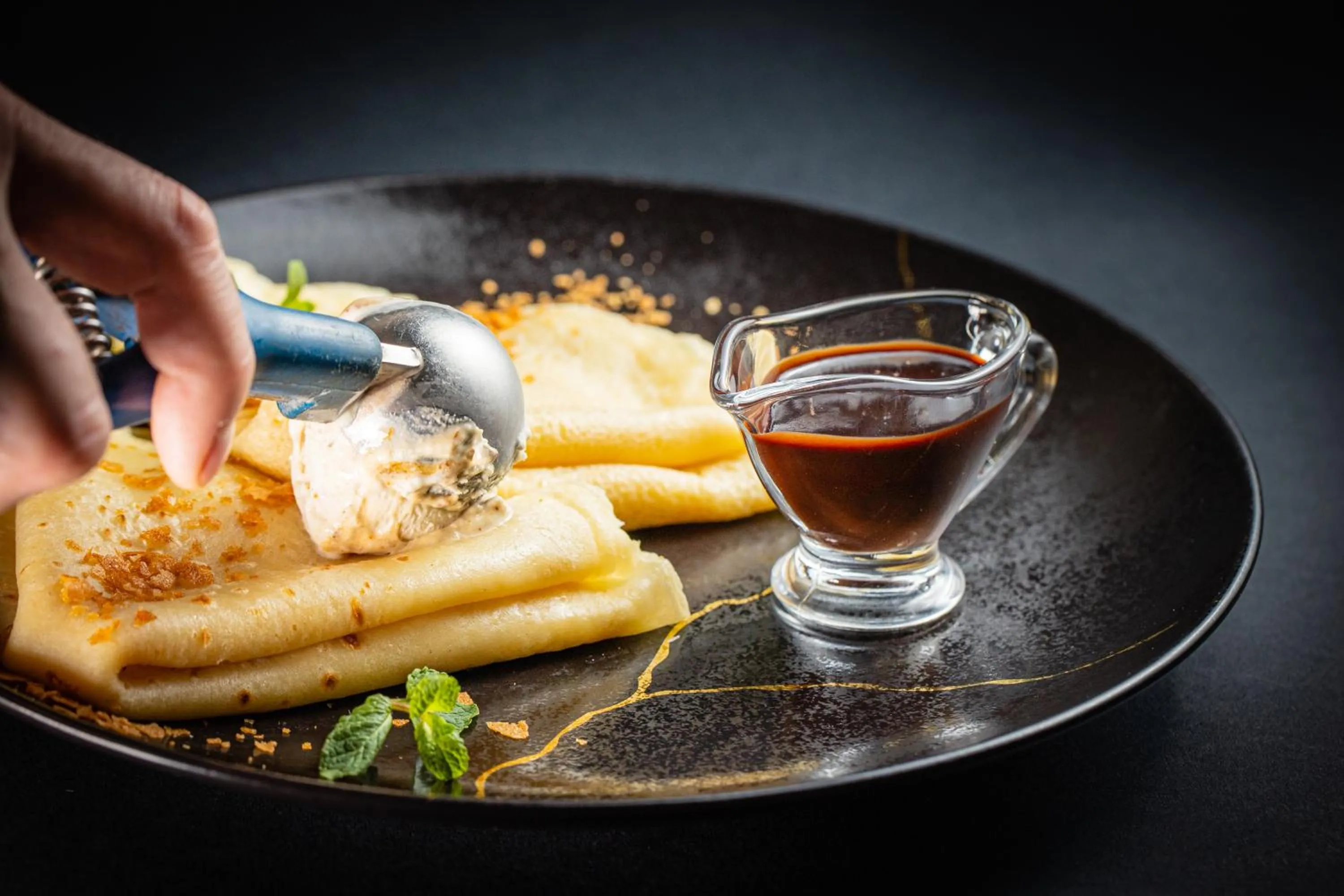 Food in Hotel Moskva