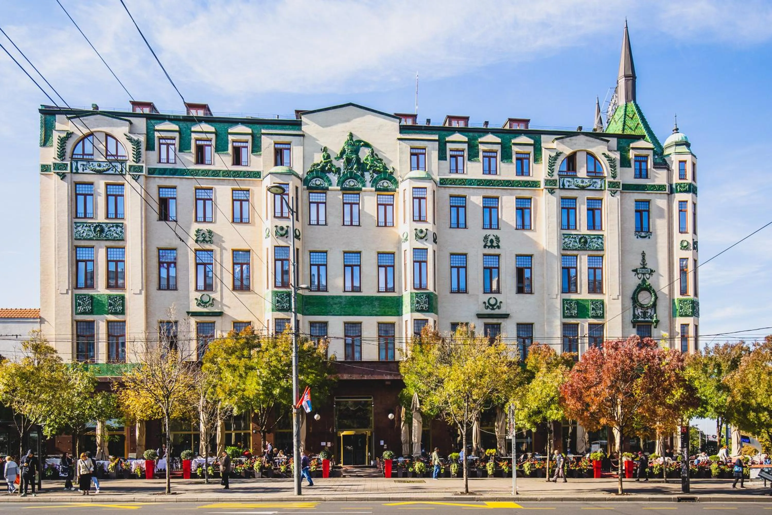 Property building in Hotel Moskva