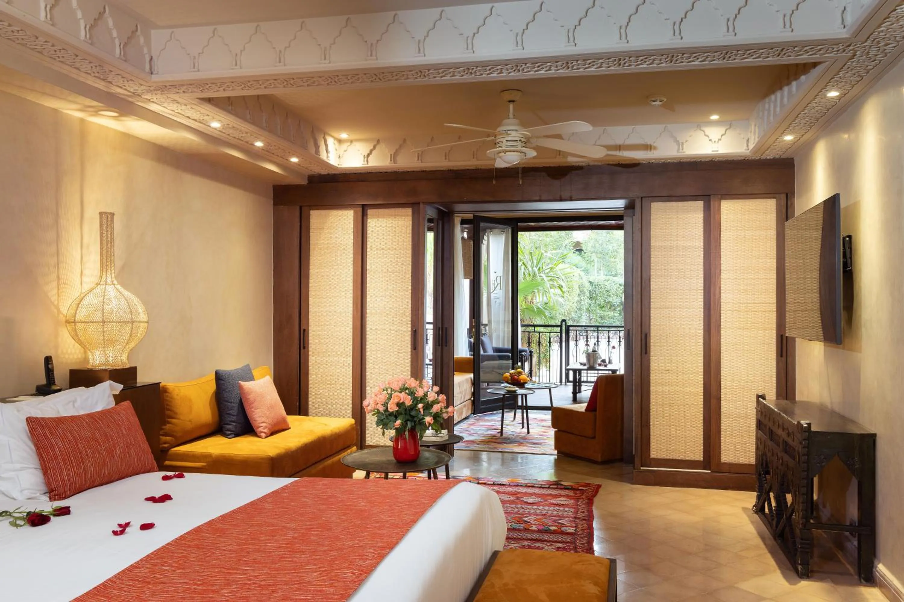 Bed in Les Jardins De La Koutoubia