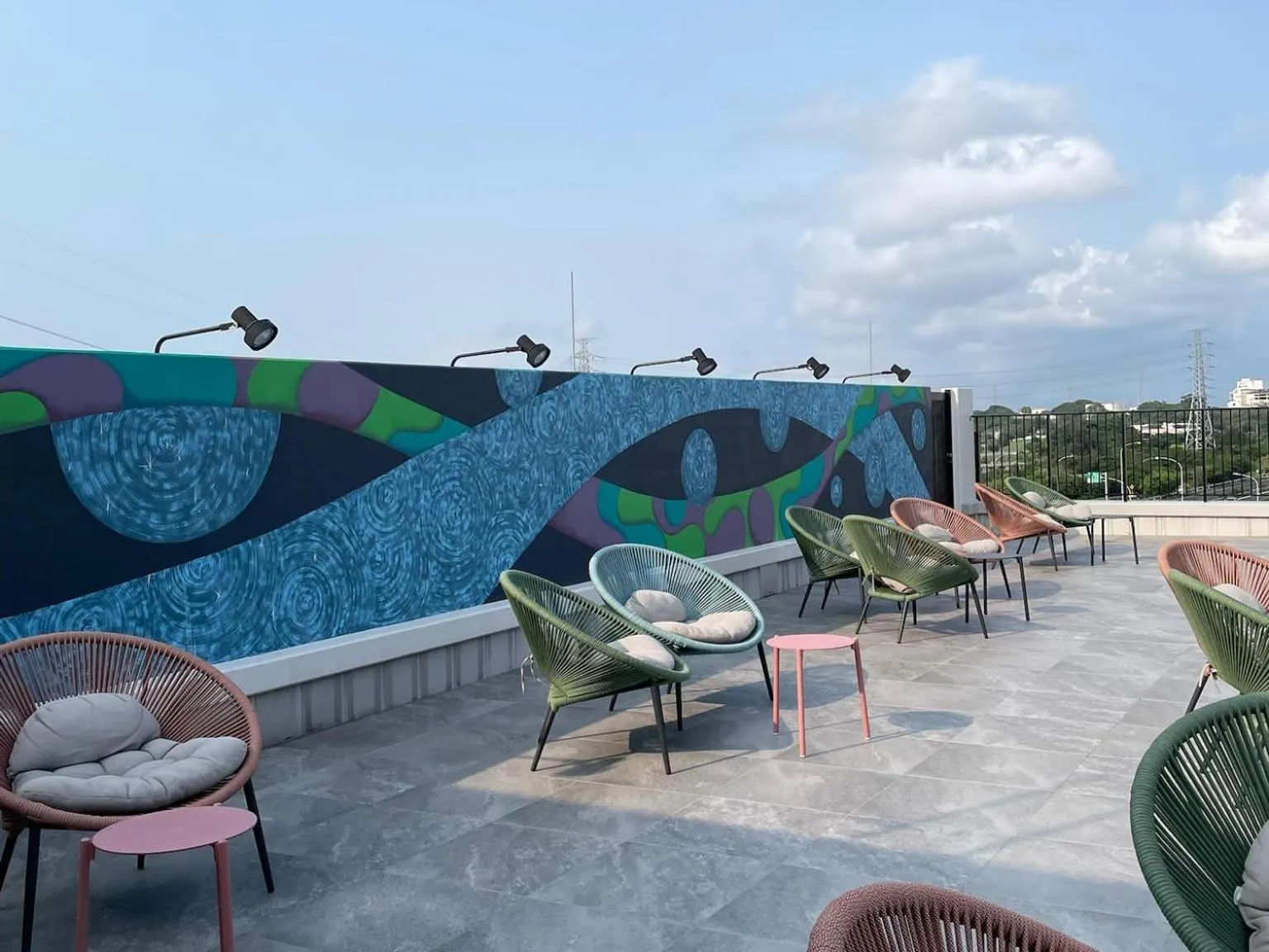Balcony/Terrace in REF Okinawa Arena by VESSEL HOTELS