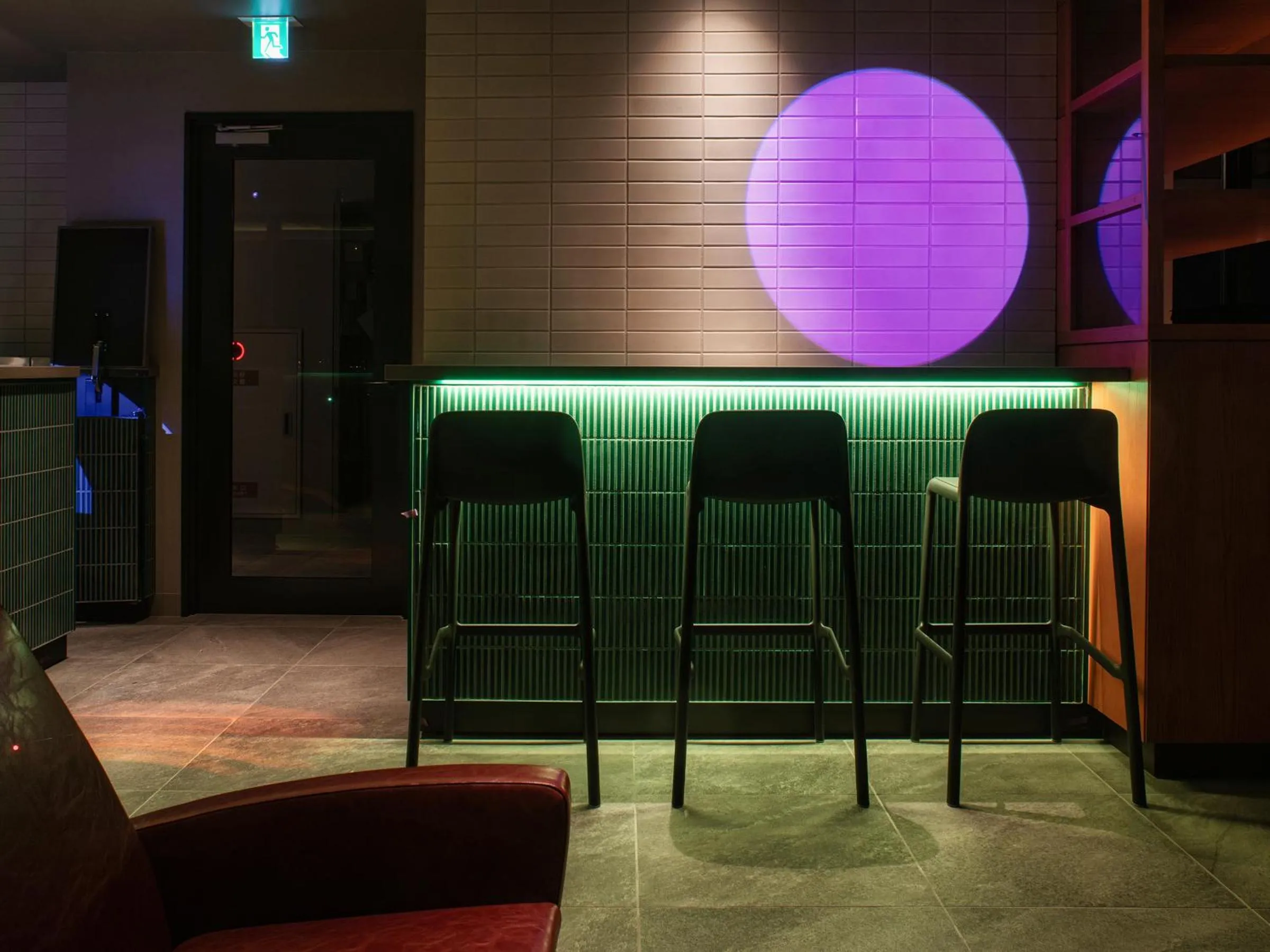 Lounge or bar in REF Okinawa Arena by VESSEL HOTELS