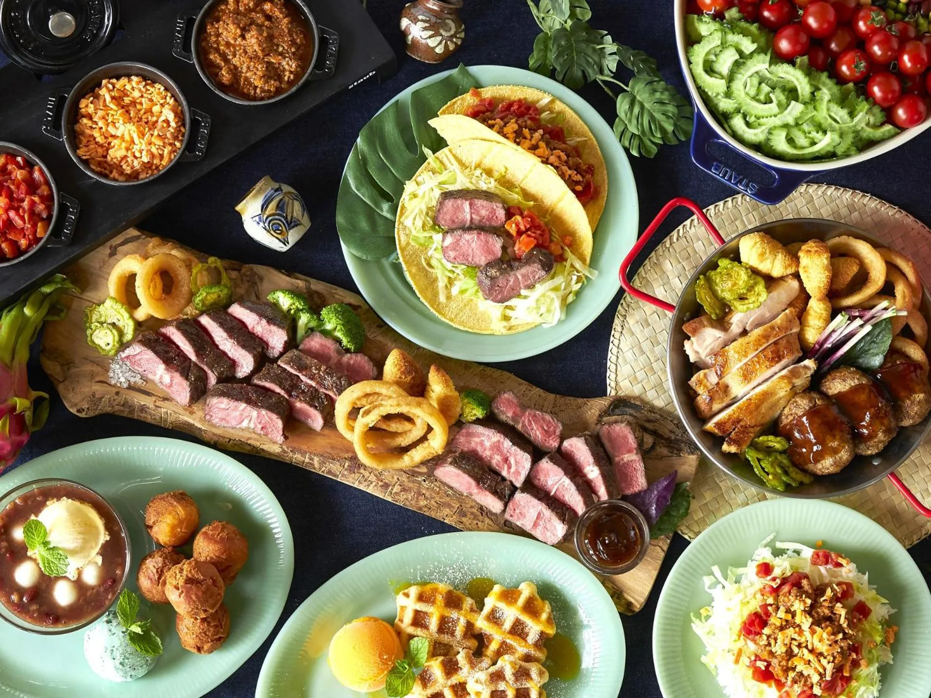 Food and drinks in REF Okinawa Arena by VESSEL HOTELS