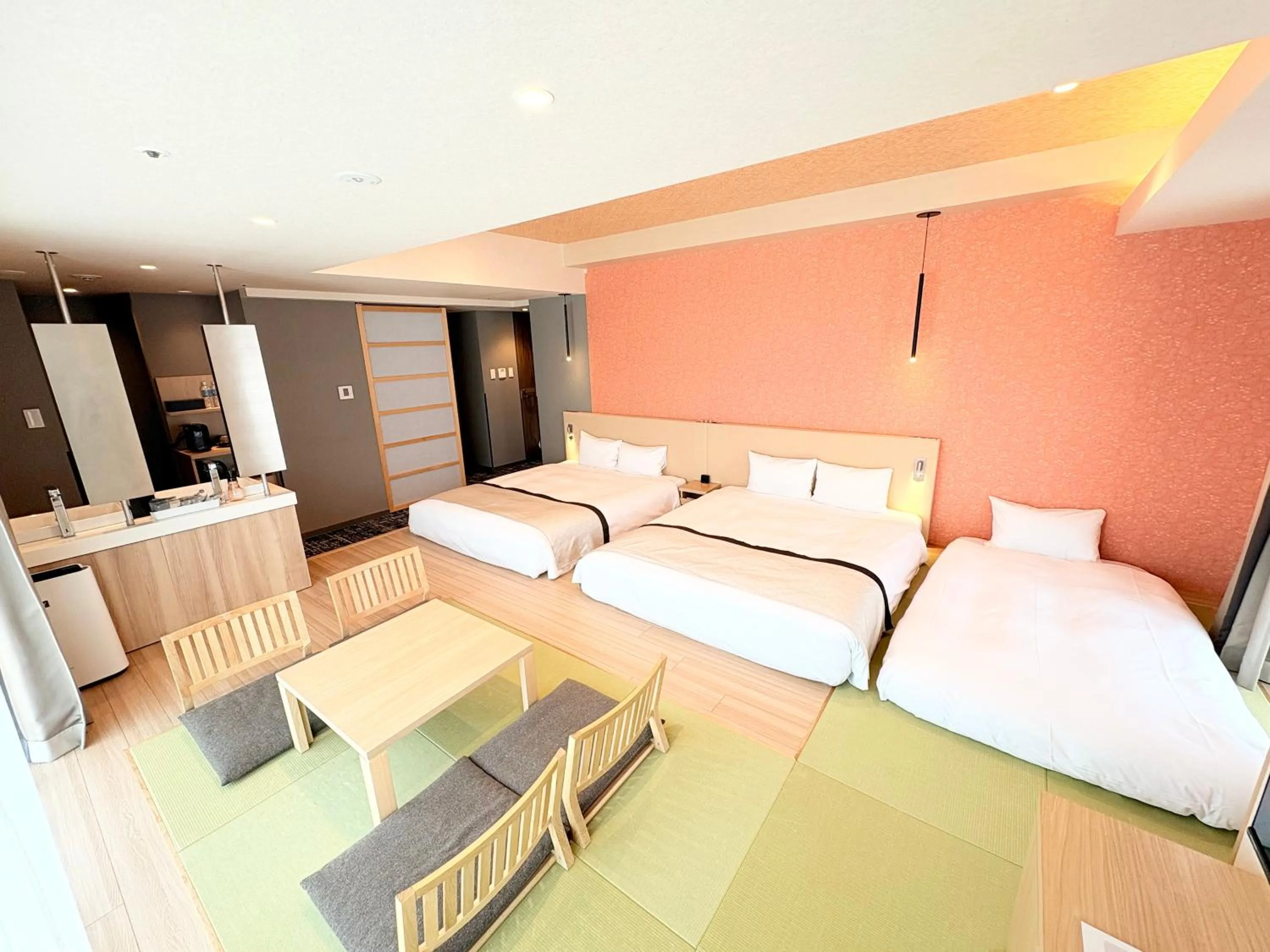 Bed in Tosei Hotel Cocone Tsukiji Ginza Premier