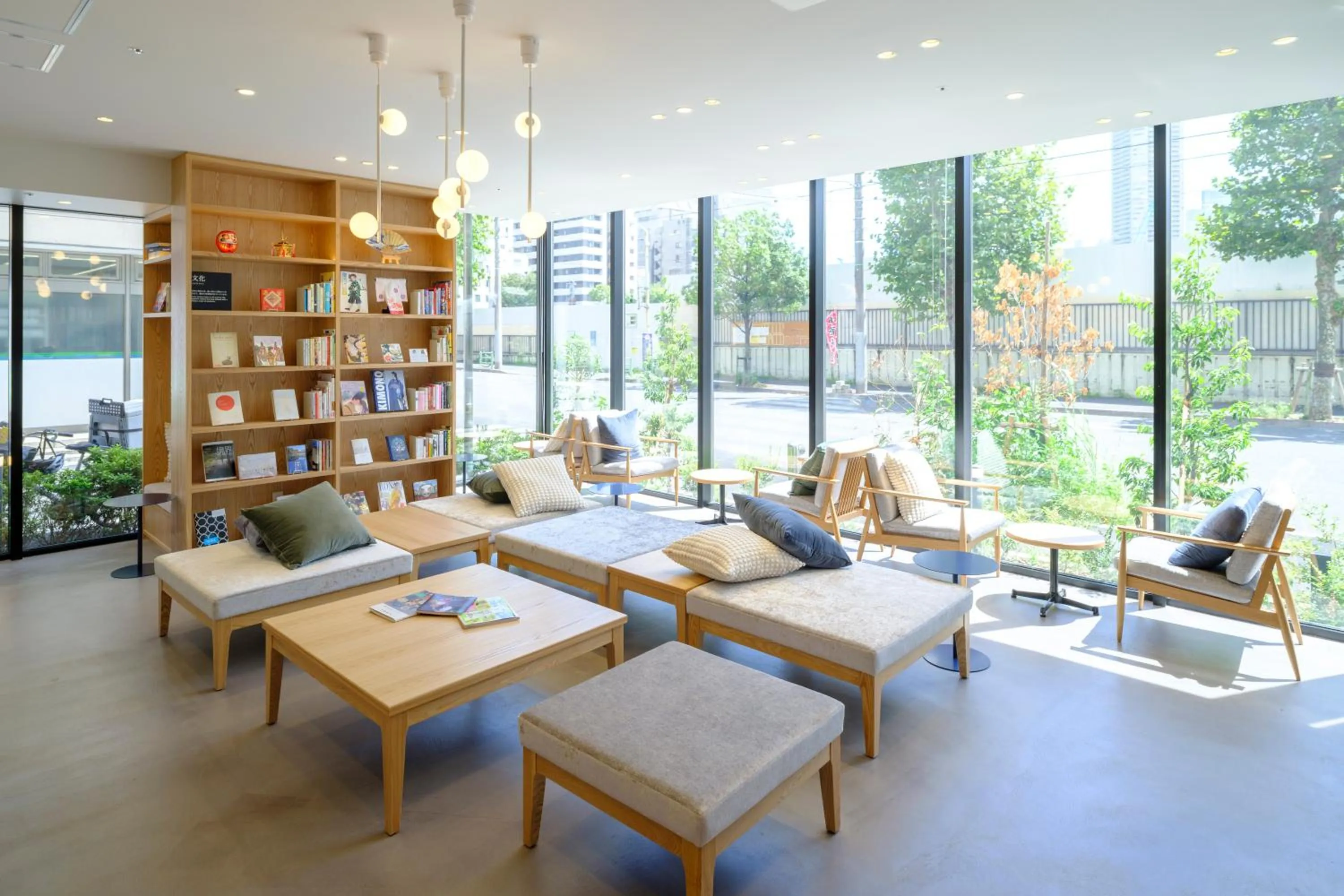 Communal lounge/ TV room in Tosei Hotel Cocone Tsukiji Ginza Premier