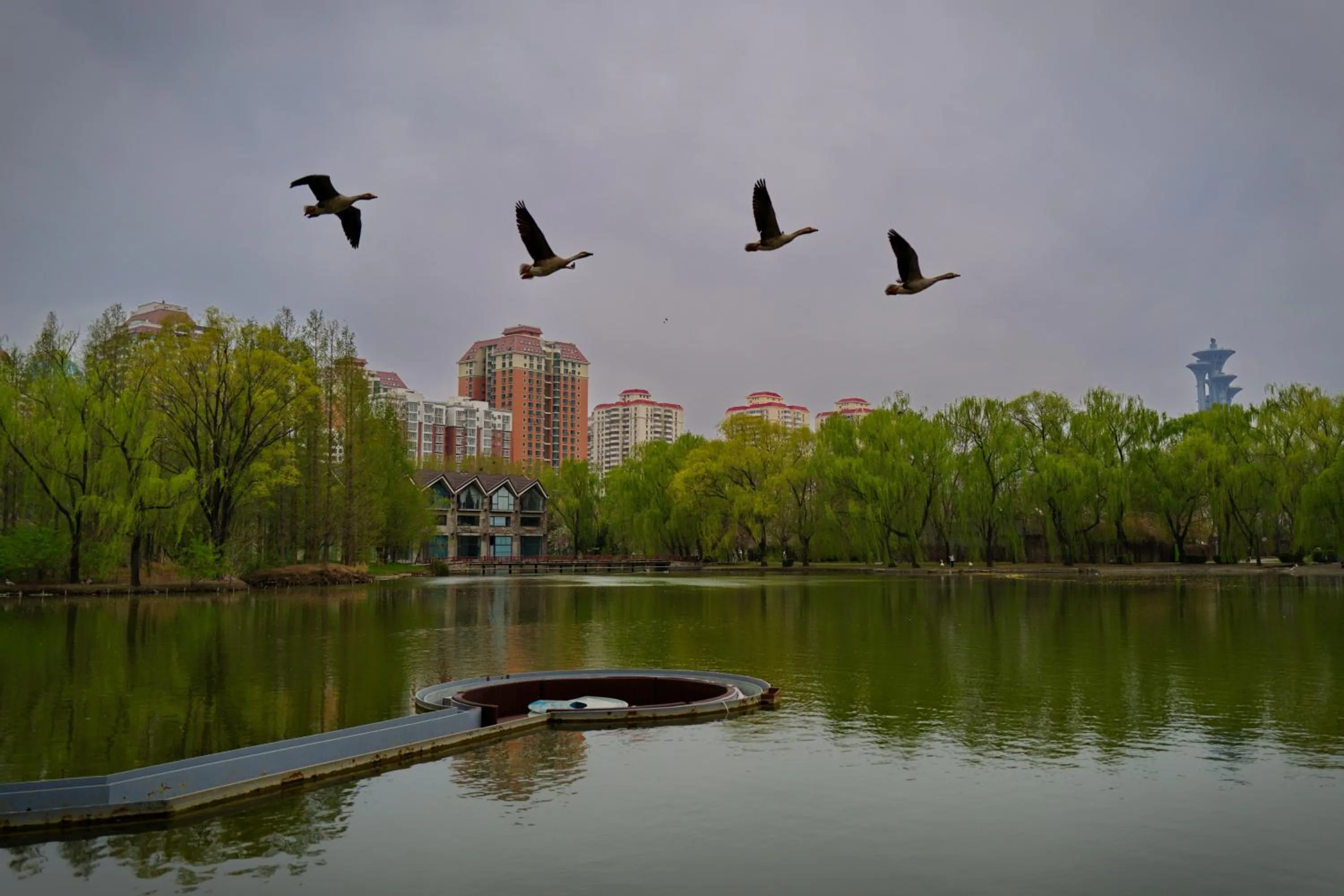 Spring in Zhi Resort Beijing&Peafowl Garden&Breakfast with Deer&Private Hot Spring&50 Meter Swimming Pool&Free Coffee&Close to Olympic Forest Park