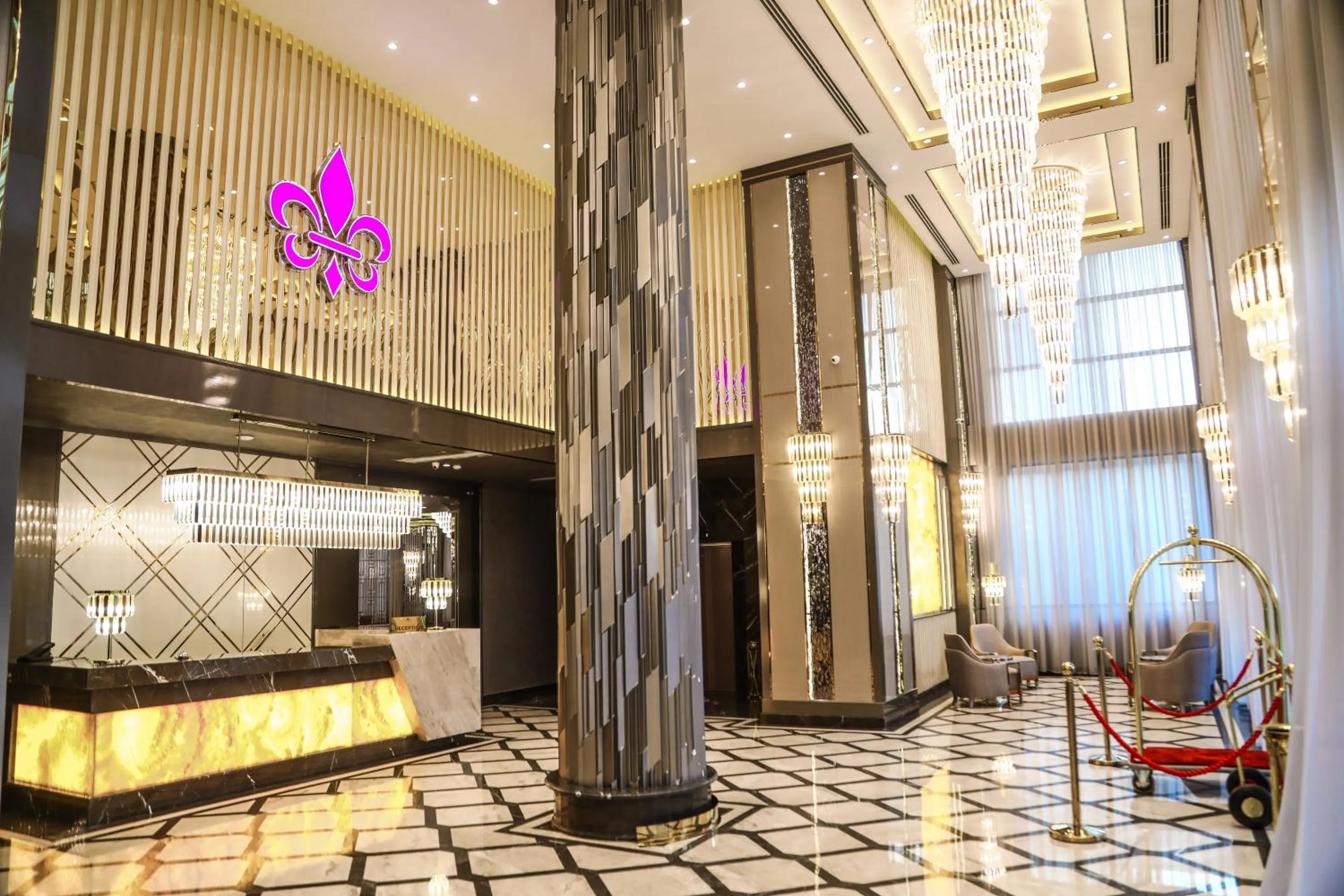 Lobby or reception in Iris Hotel Baku