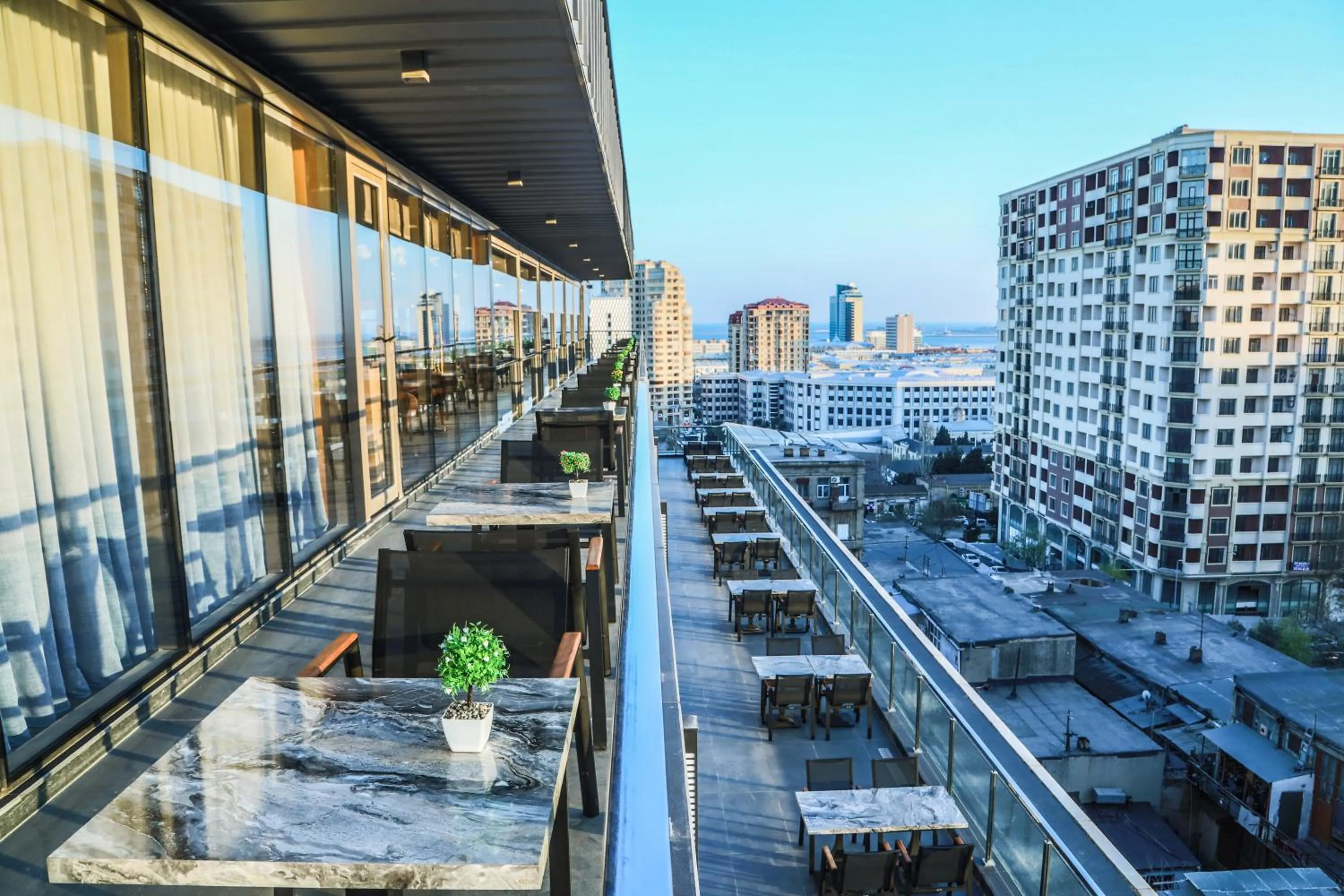 Property building in Iris Hotel Baku