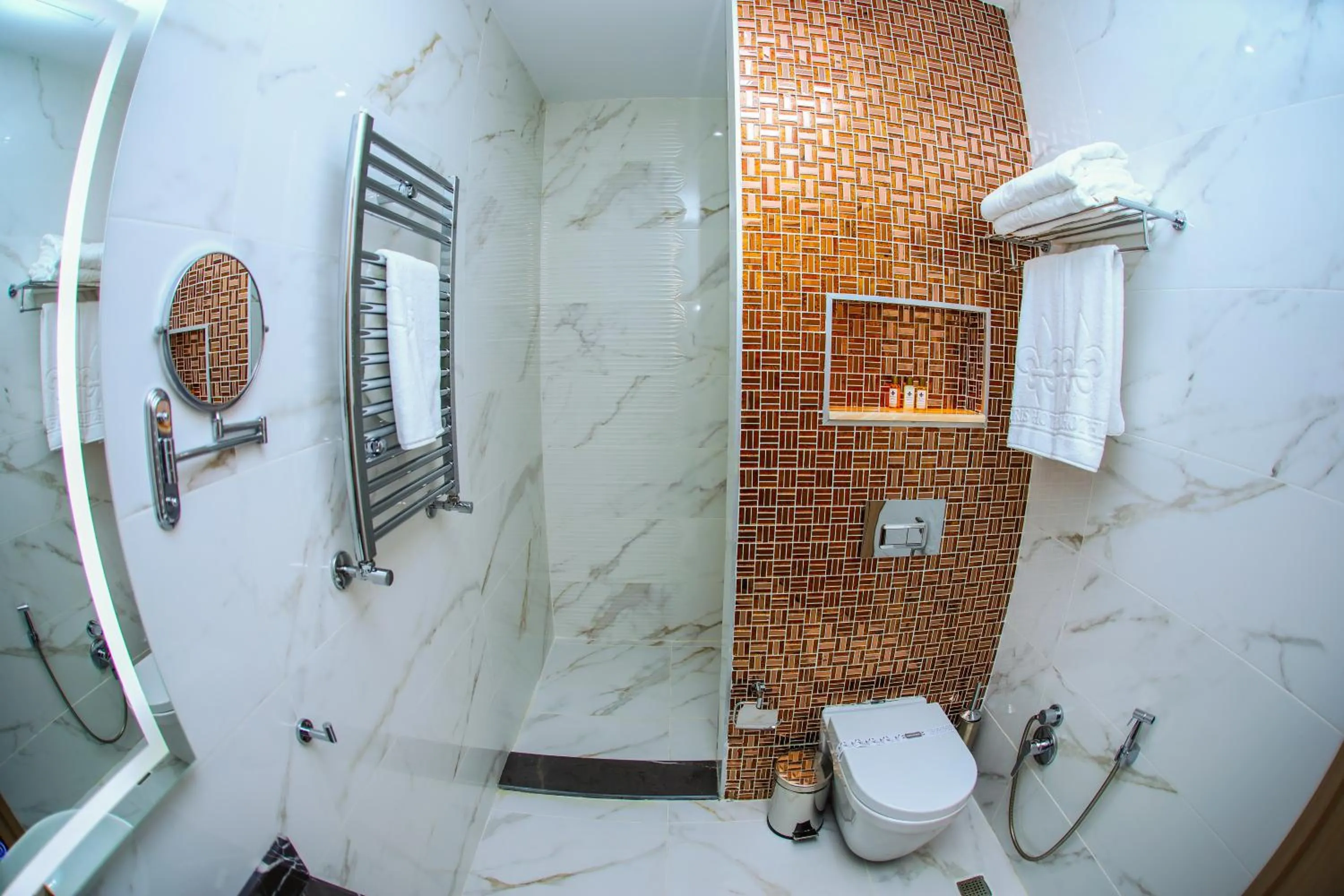 Bathroom in Iris Hotel Baku