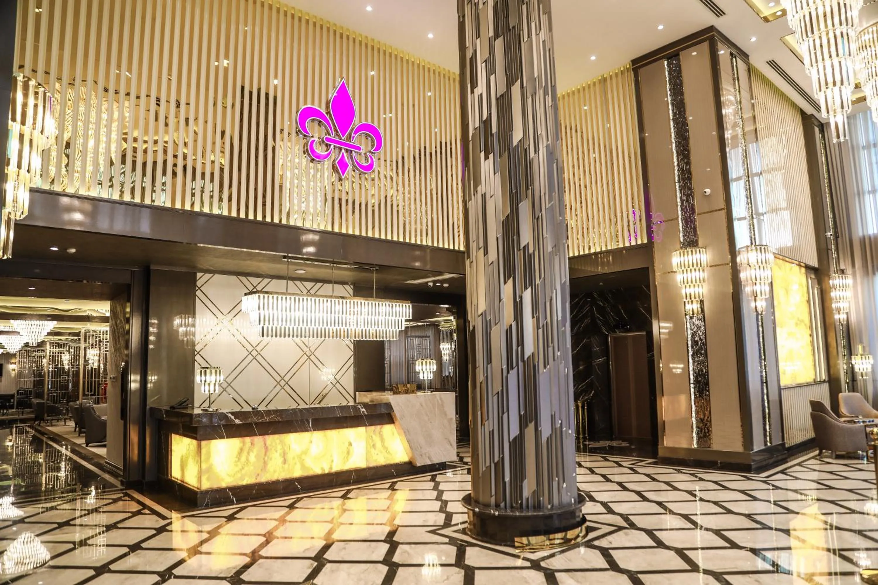 Lobby or reception in Iris Hotel Baku