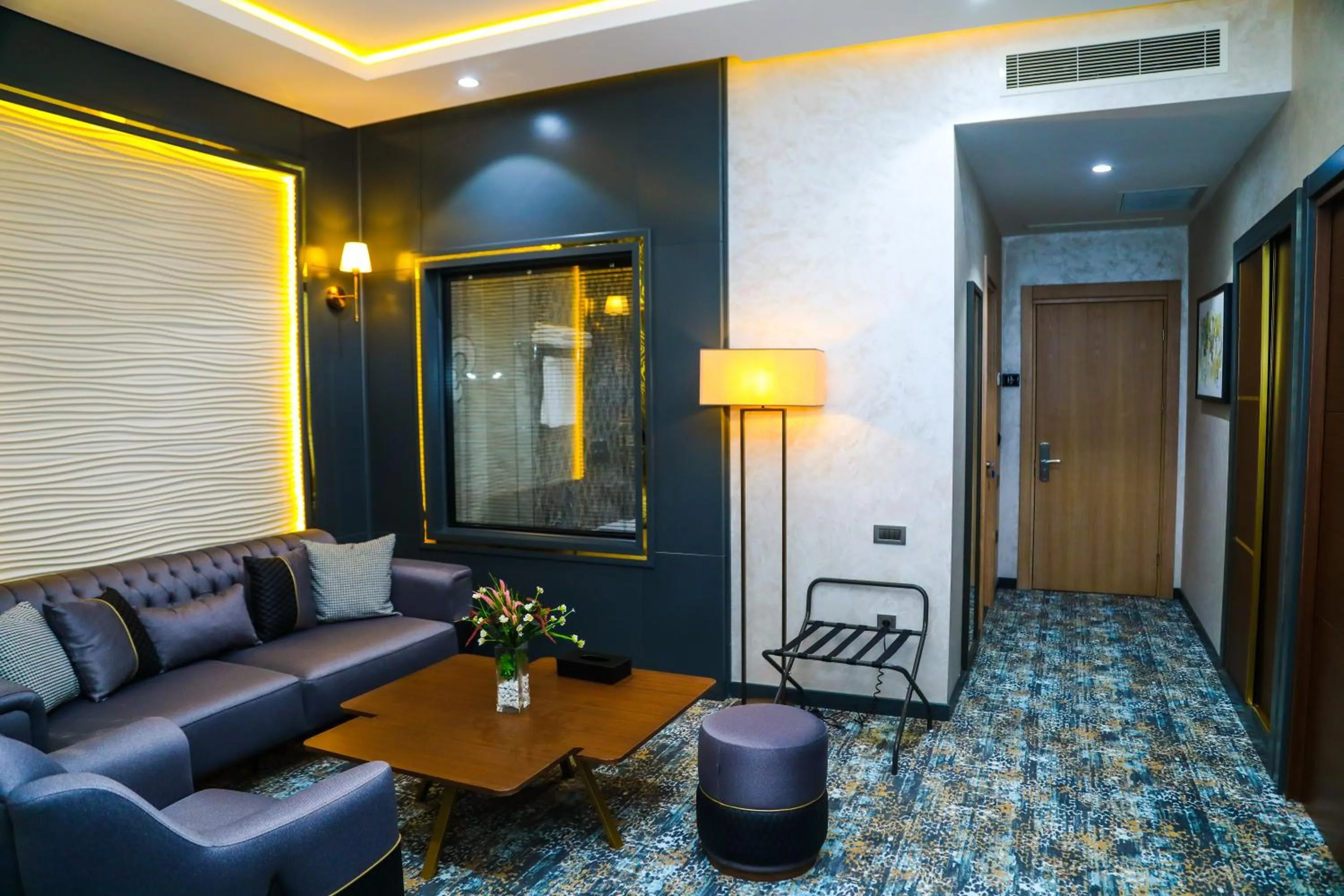 Living room in Iris Hotel Baku