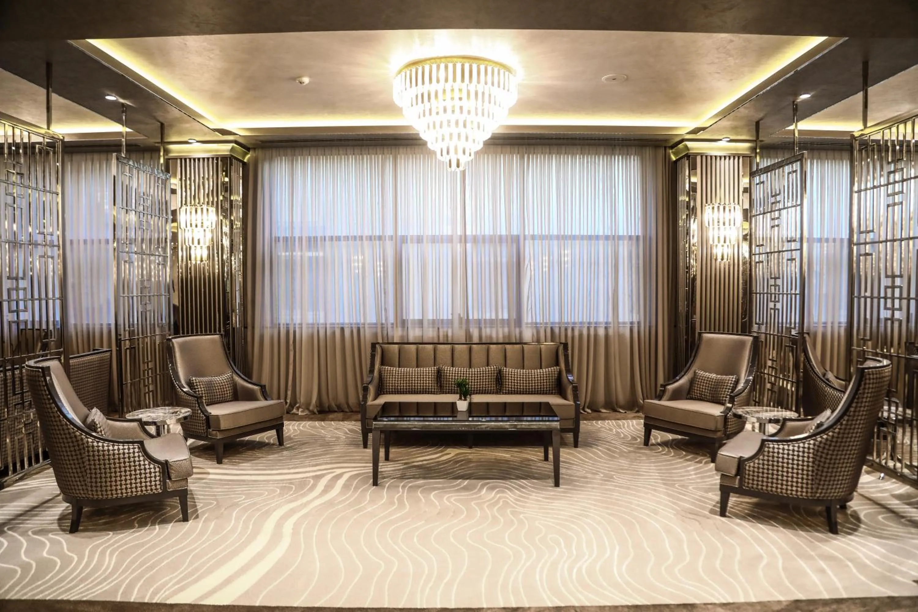 Living room in Iris Hotel Baku