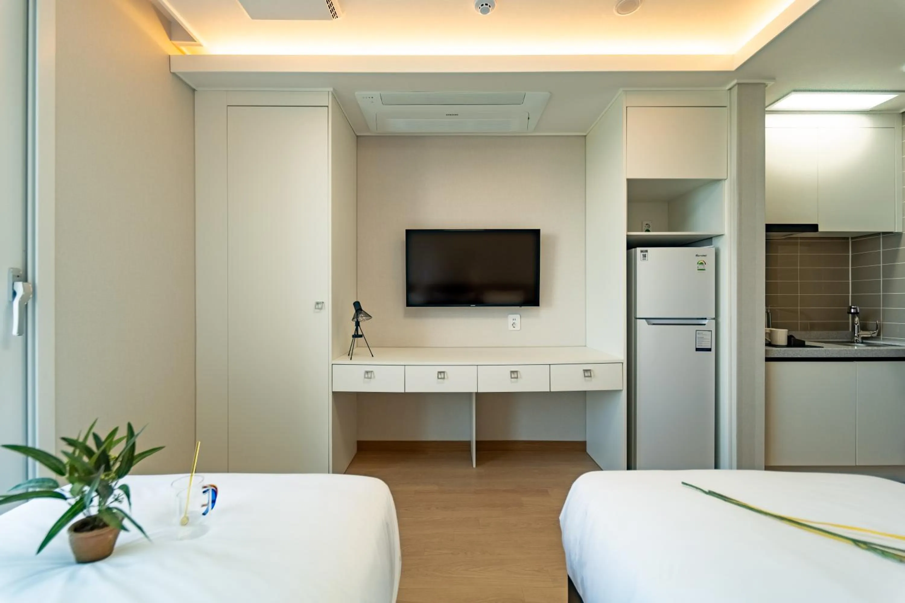 Bed in Gangneung PINEART Label