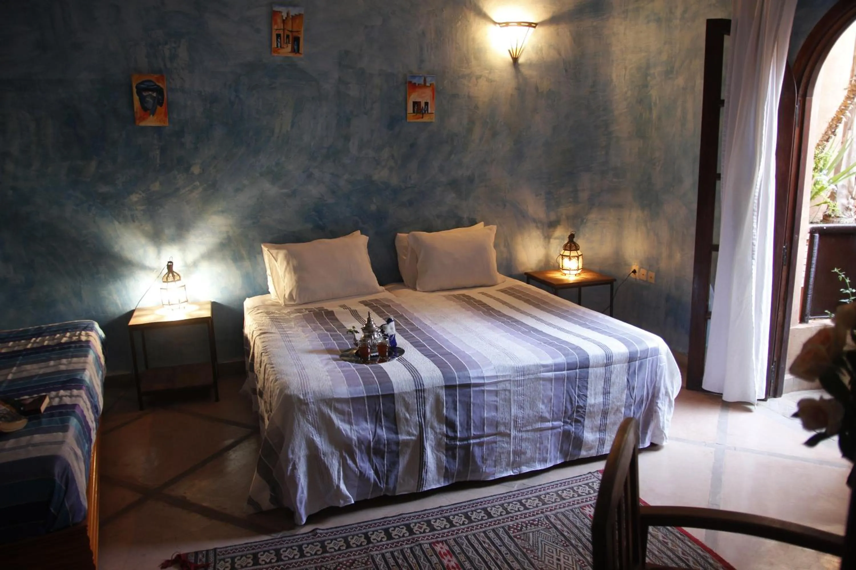 Bed in Riad Azenzer