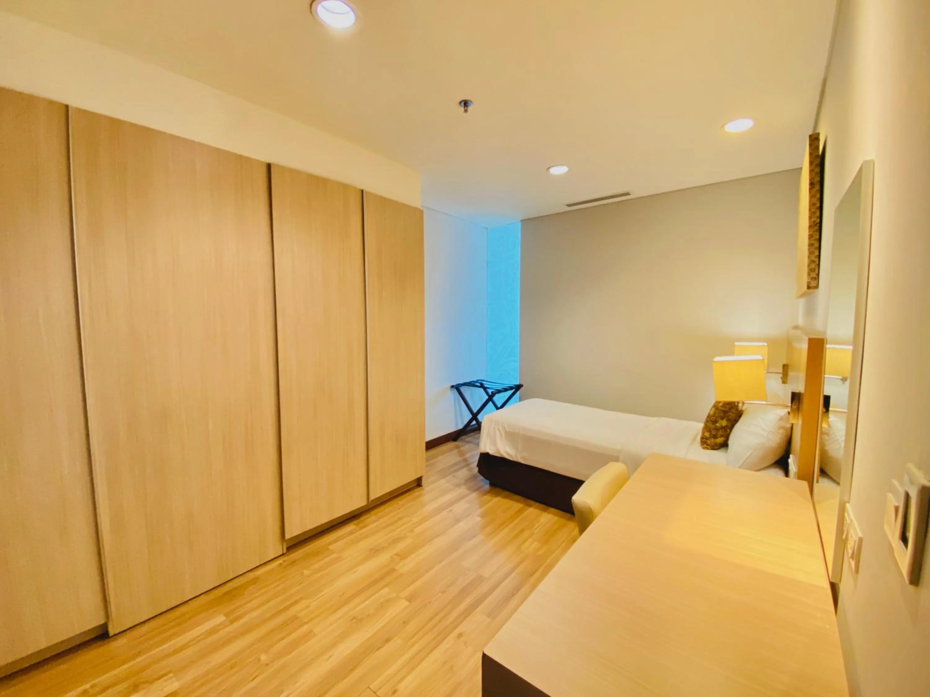 Bed in HABITARE Rasuna Jakarta