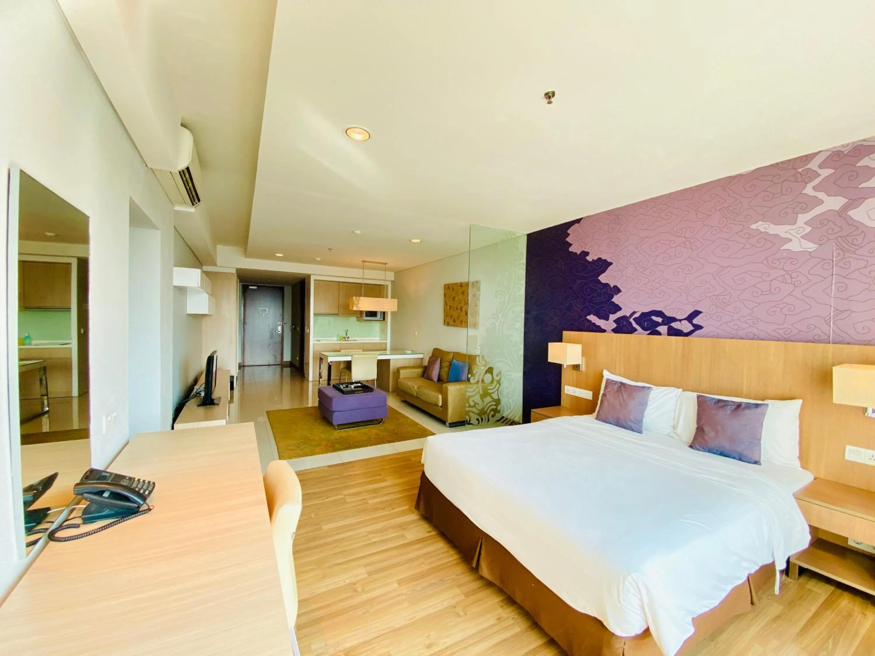 Bed in HABITARE Rasuna Jakarta