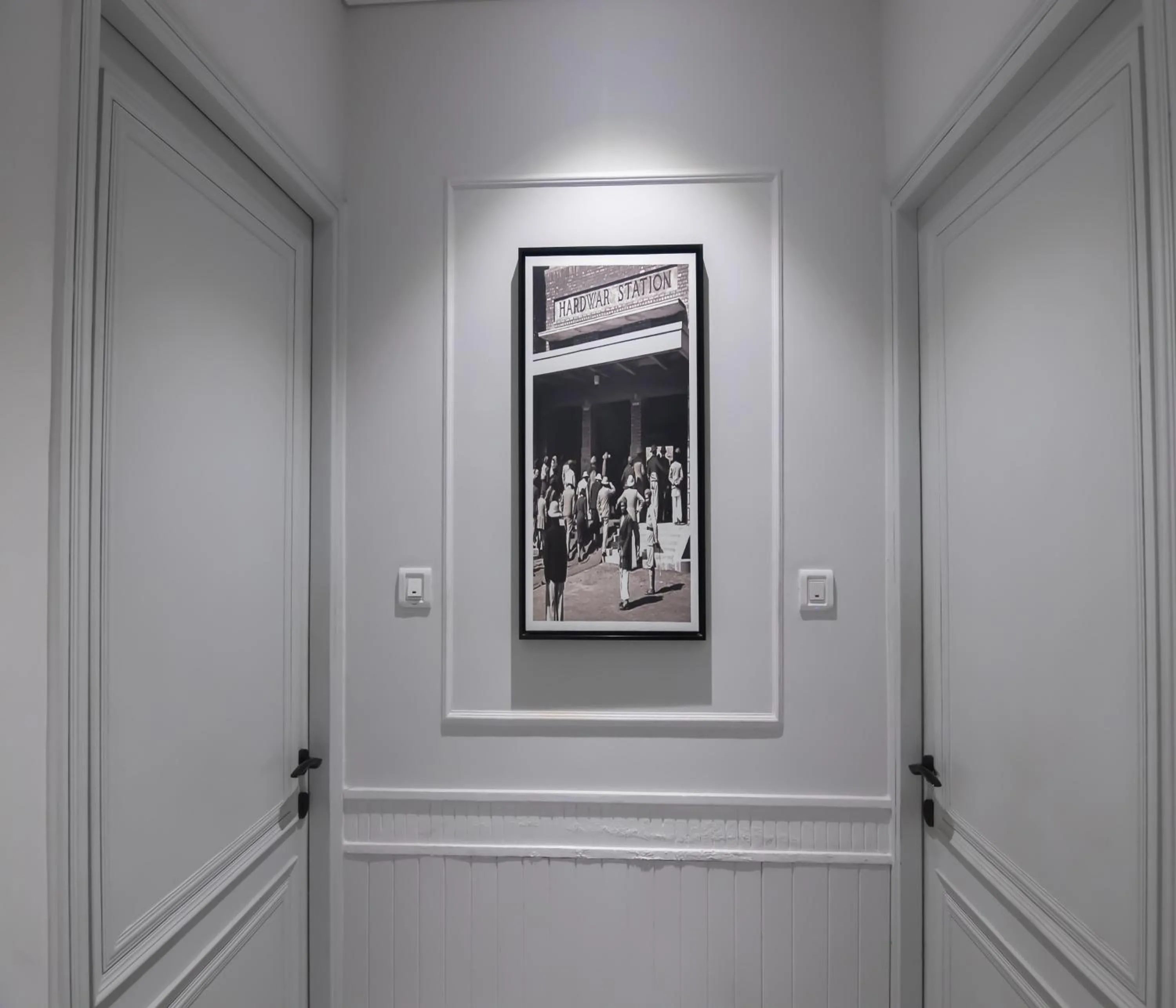 Decorative detail in Hotel Wonder Hills,Har ki Pauri Road Haridwar